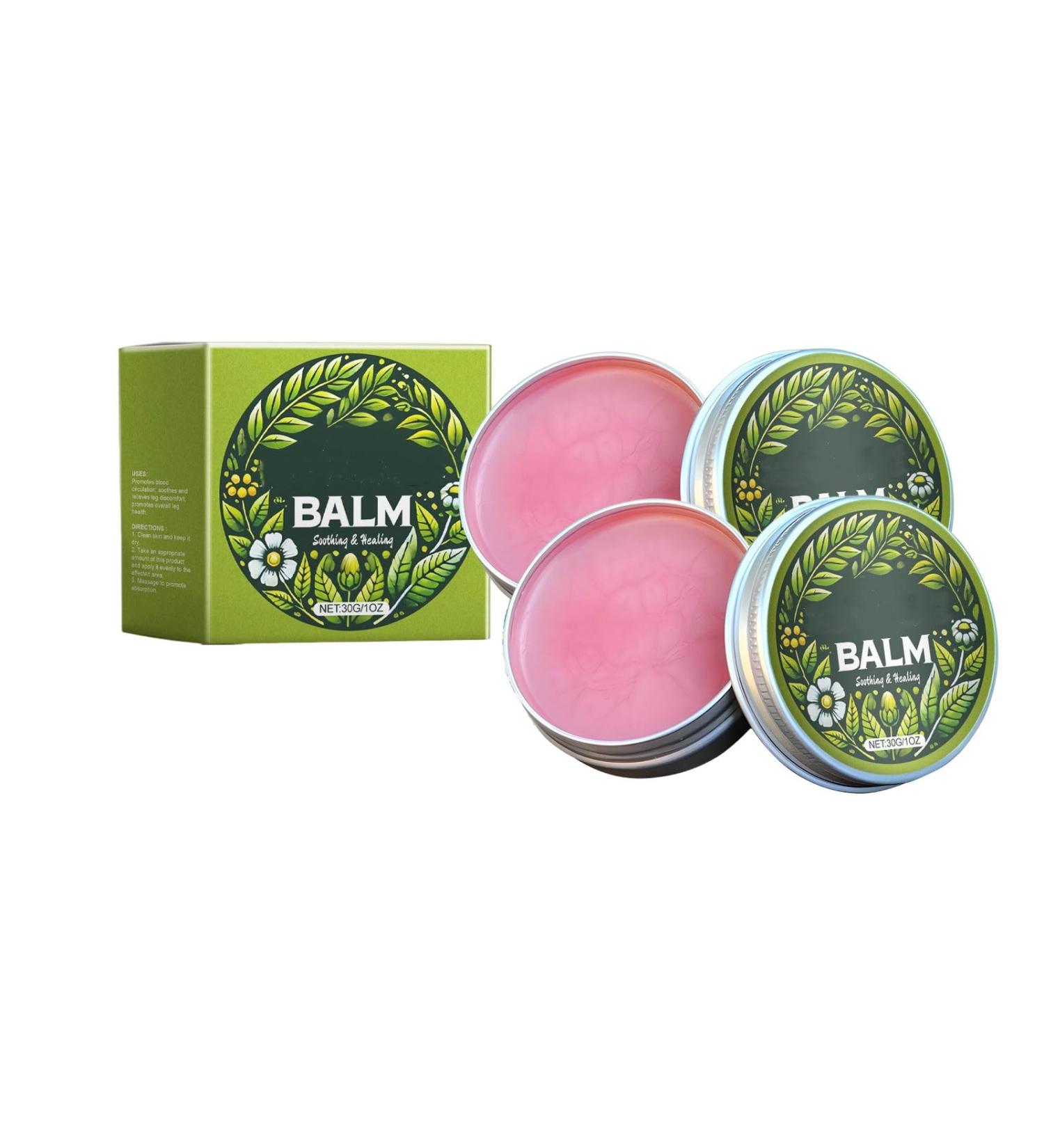 Baume apaisant et cicatrisant pour les jambes baume pour jambes enfl es baume miracle pour les veines r duit les gonflements soulage l'inconfort am liore les varices 2 Pi ces. - Buy Online on GoSupps.com