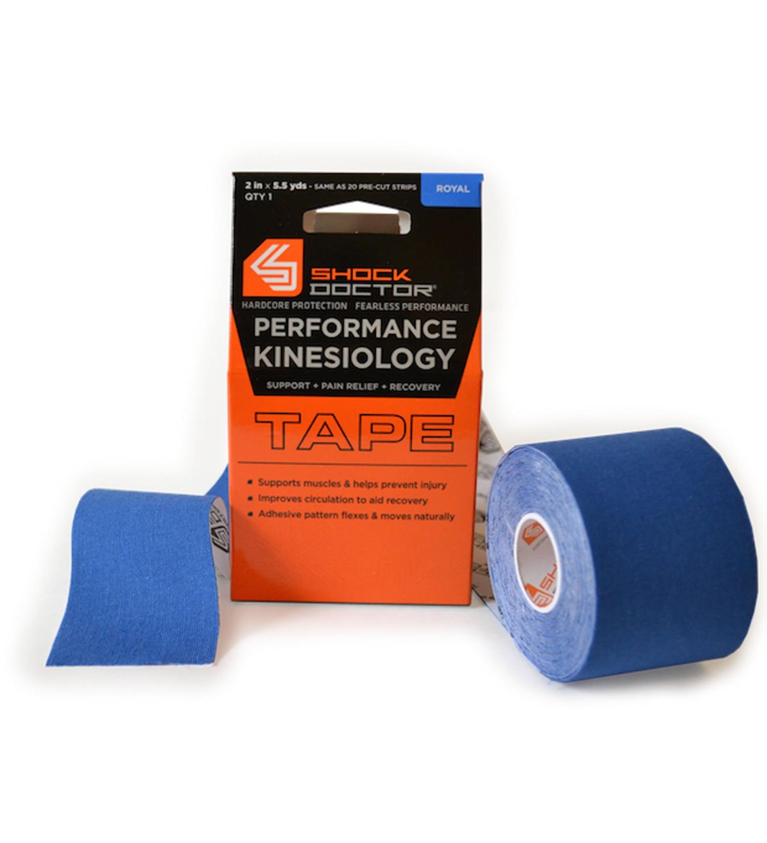 Shock Doctor Kinesiology Tape Blue