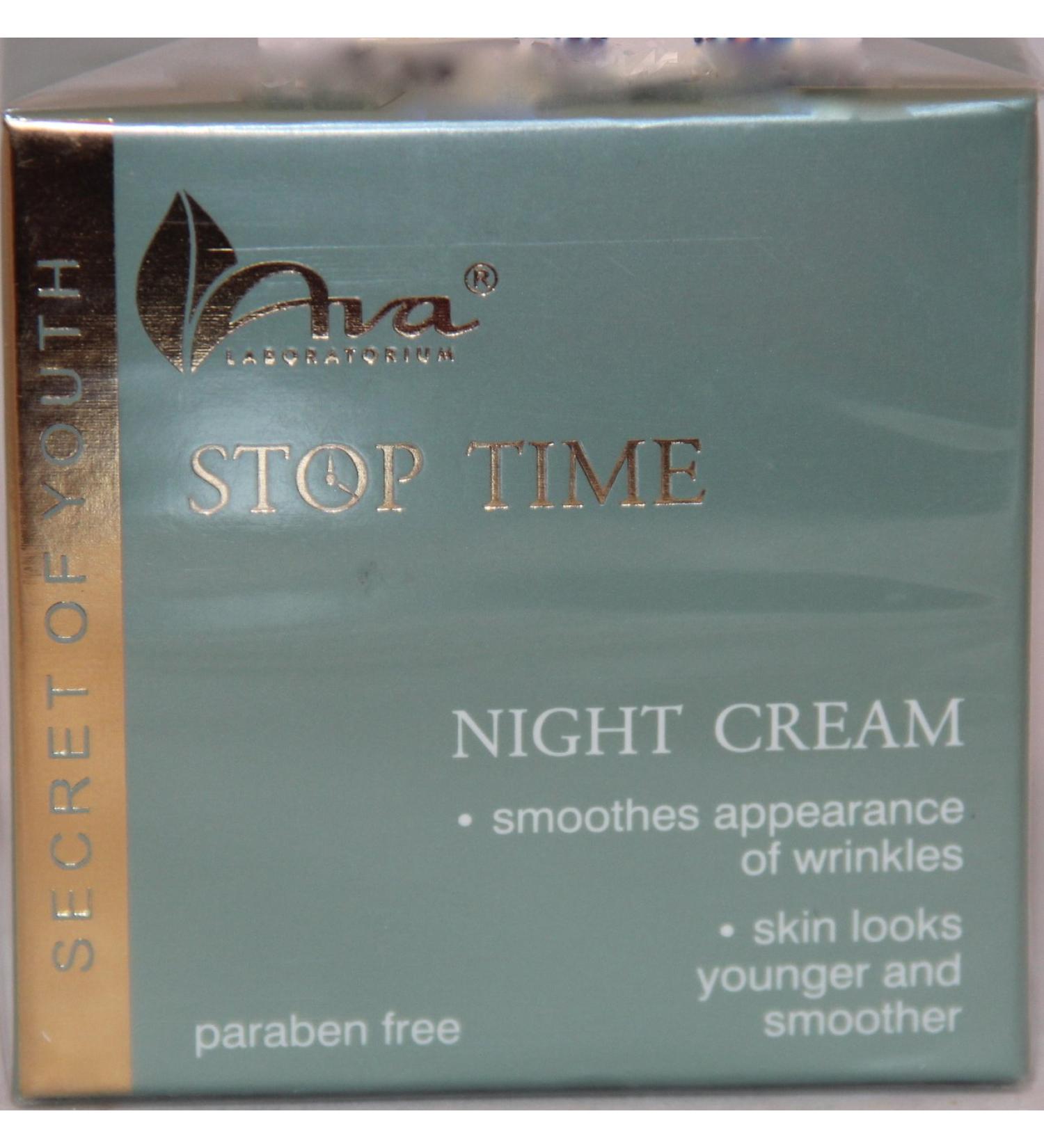 Ava Laboratorium Secret of Youth Stop Time Night Cream 1.7 Fl Oz
