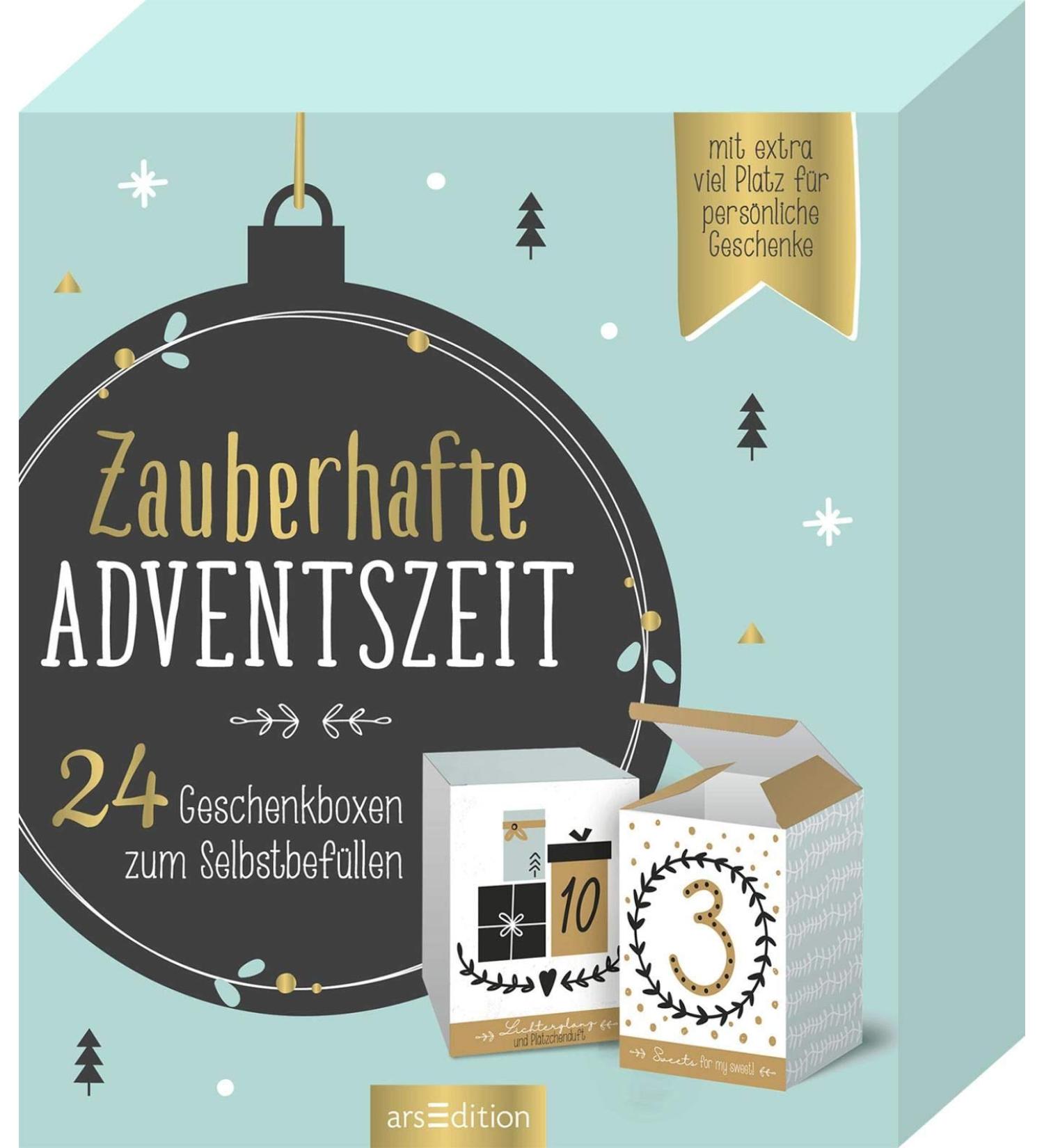 Zauberhafte Adventszeit: 24 Geschenkboxen zum Selbstbef llen