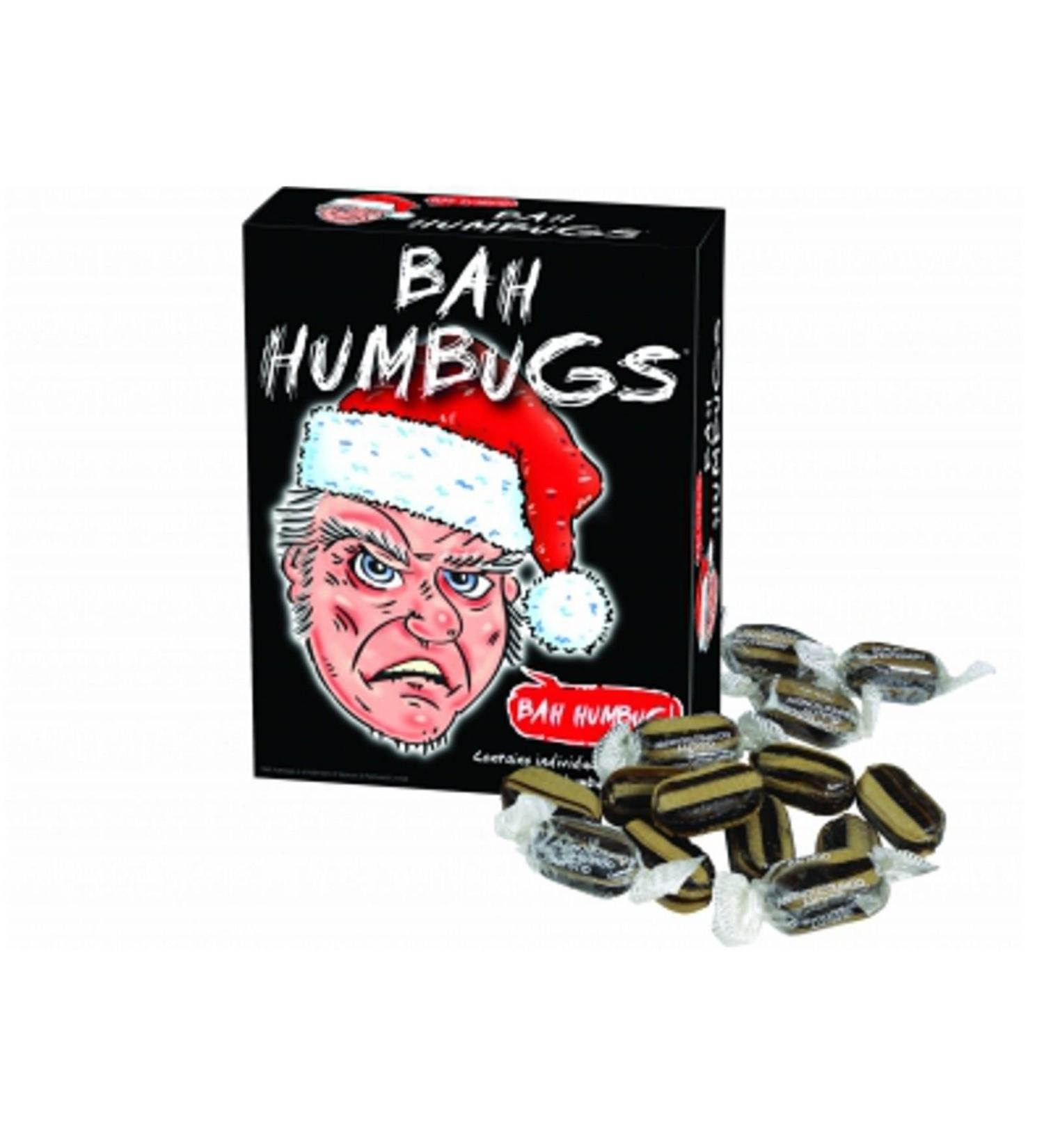 Grumpy Old Man Bah Humbugs Christmas themed Traditional Sweets 1 Box