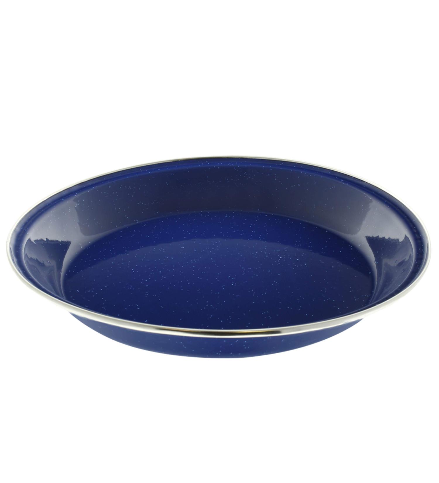 Direct 2 Boater 10 Enamel Camping Plates - 12 Pack Metal Plates for Camping, Hiking & Picnics - Buy Online on GoSupps.com