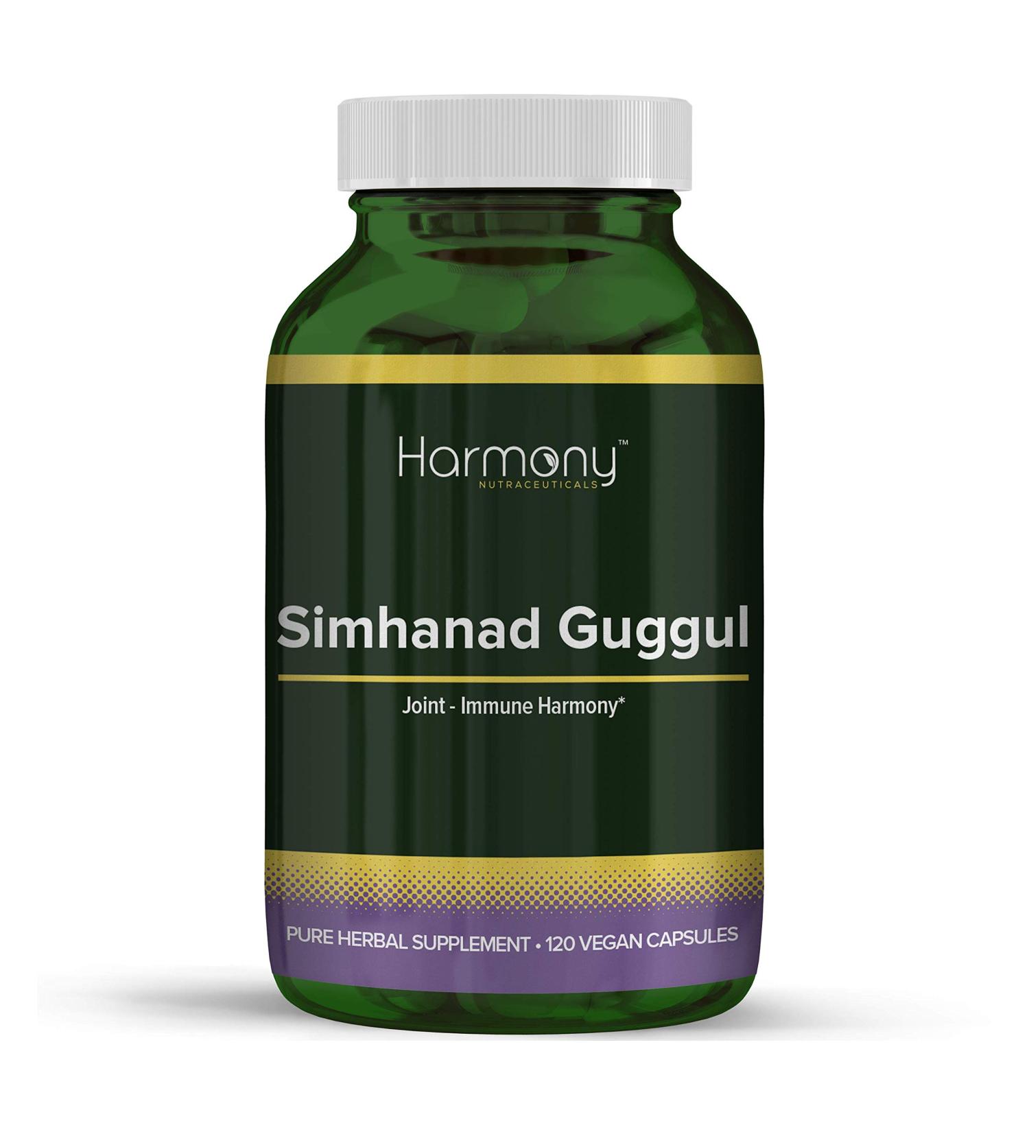 Simhanad Guggul - Joint & Immune Harmony Supplement for Optimal Health | International Shipping Available - Buy Online on GoSupps.com