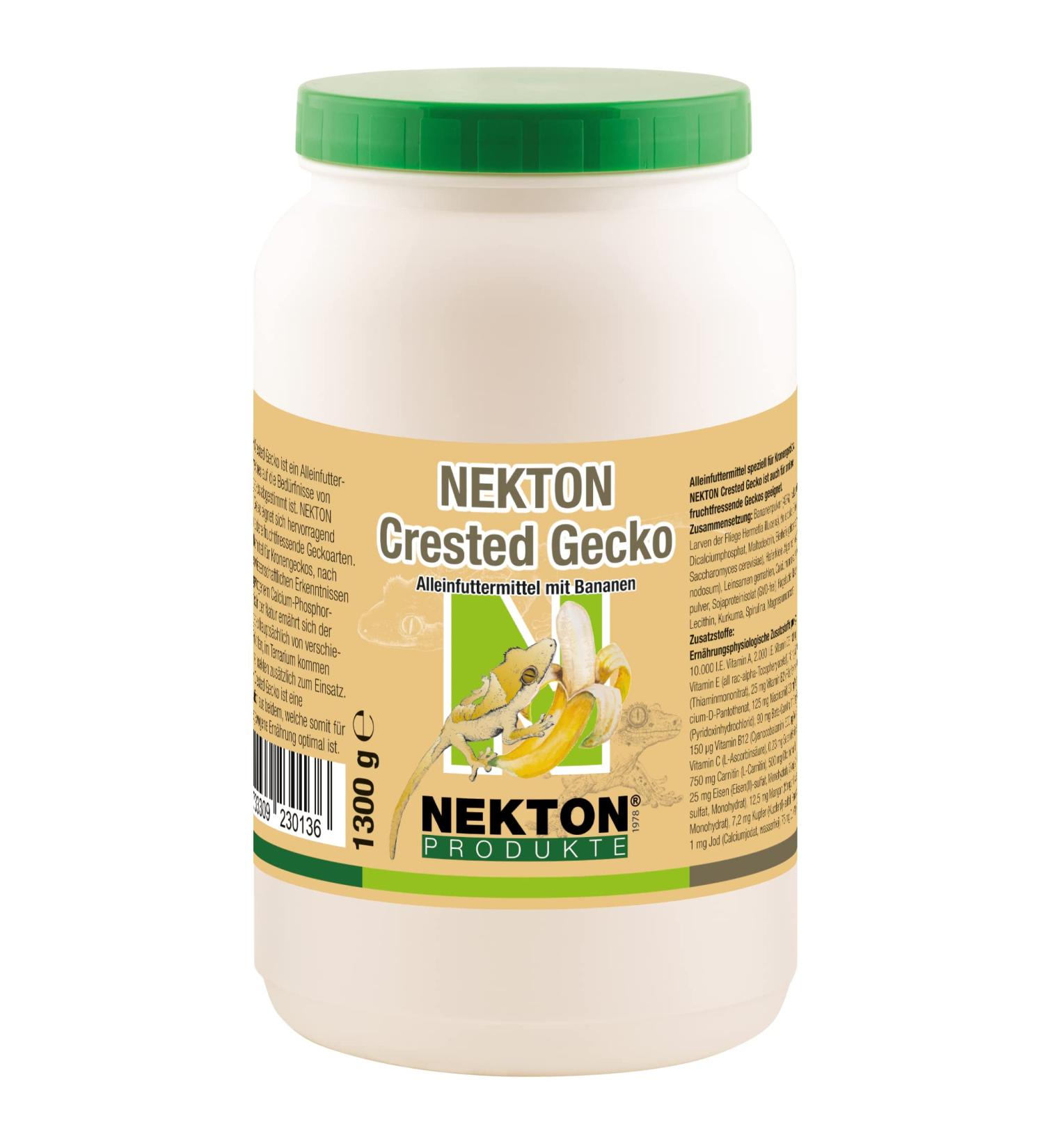 Nekton Crested Gecko Food - 1 Pack (1.3 kg) | High Nutritional Value for Healthy Geckos - International Shipping Available - Buy Online on GoSupps.com