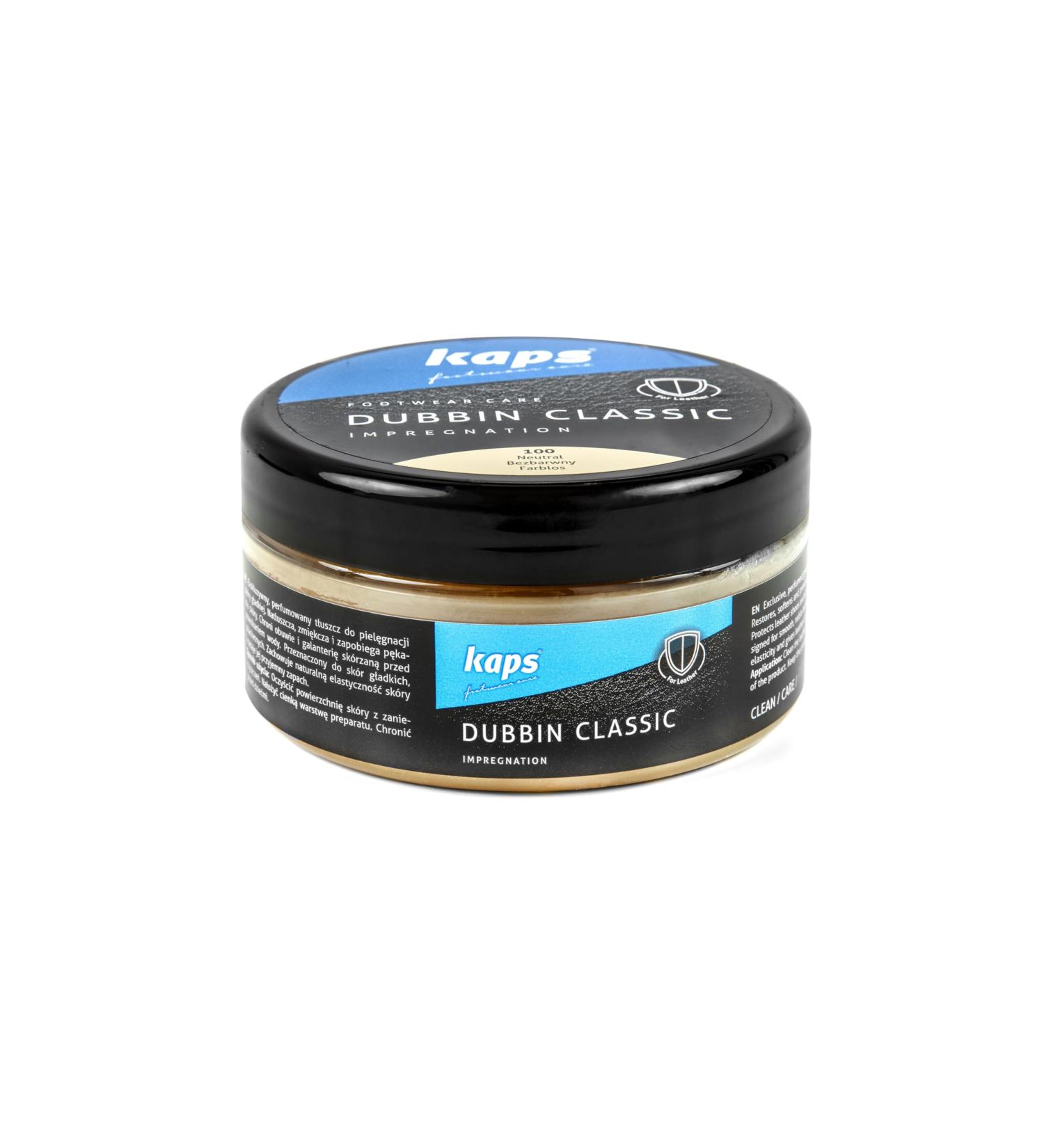 Kaps Wax Grease Dubbin Classic | Waterproofs, Softens, and Preserves Leather | 200 ml | Ideal for Shoes, Boots, Saddles, and Leather Goods - Buy Online on GoSupps.com