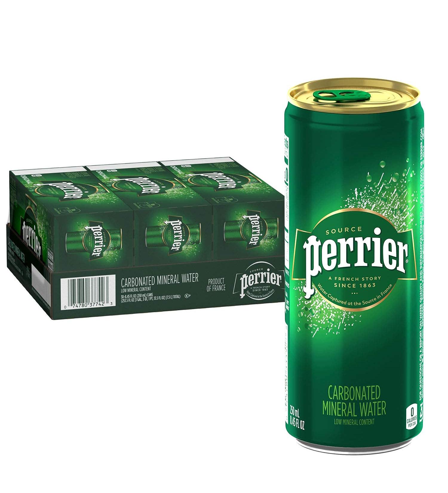 Carbonated Mineral Water Slim Cans 8.45 Fl Oz (Pack of 30) - 1 - Buy Online on GoSupps.com