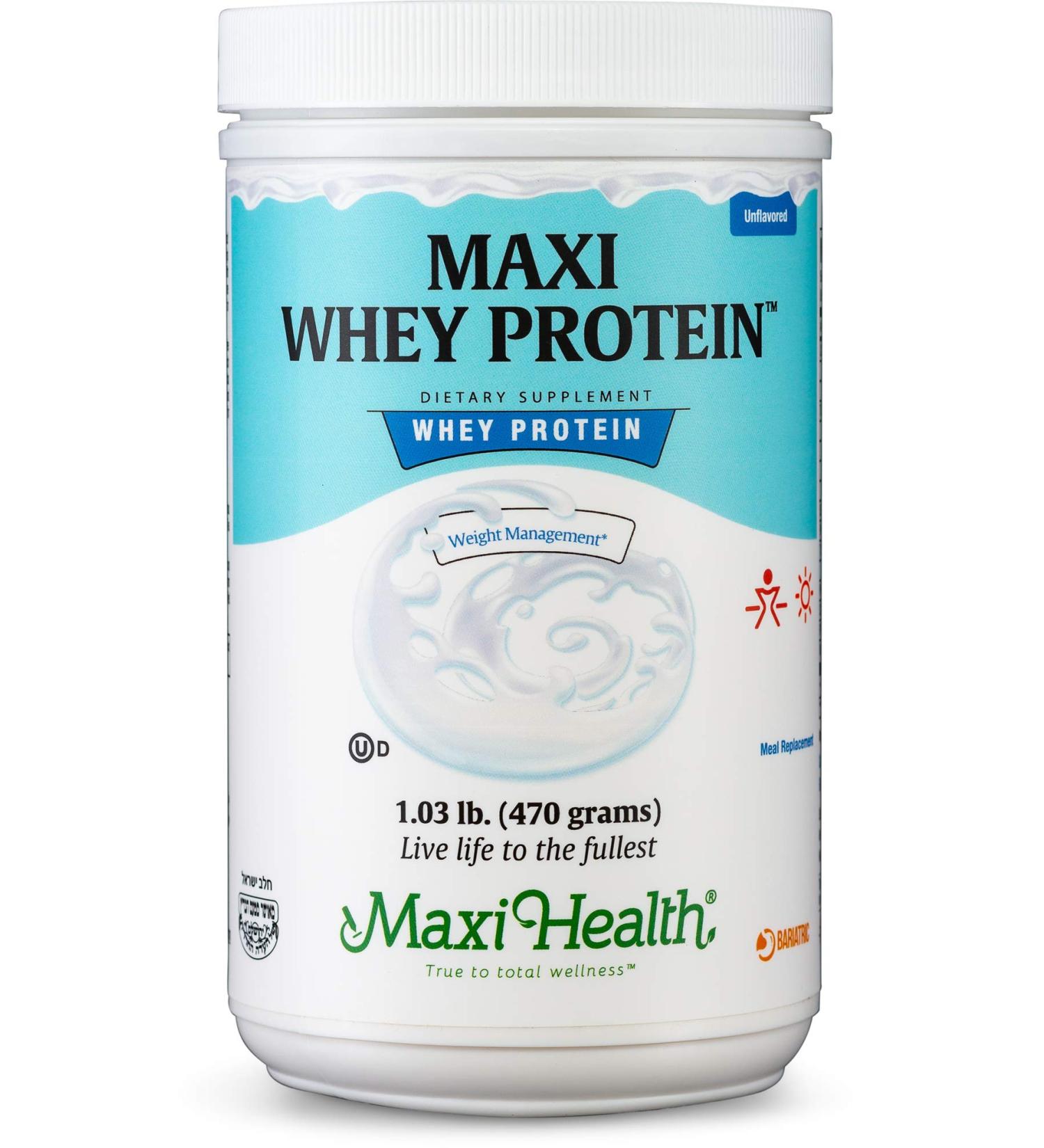 Maxi Health Naturemax Energize Whey Protein Powder & Meal Replacement | Kosher | 1.03 lbs - Boost Your Energy & Nutrition - Buy Online on GoSupps.com