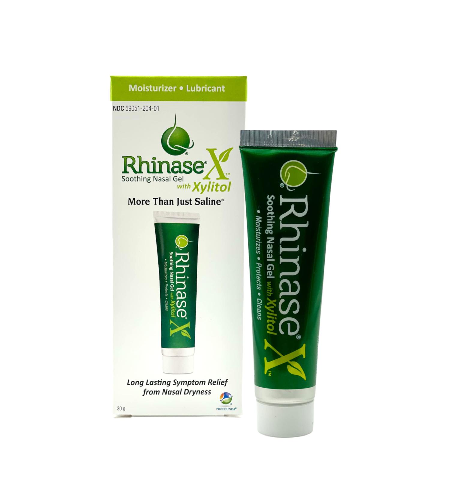 Rhinase X Nasal Gel with Xylitol - Long Lasting Relief from Nasal Symptoms | 1 oz - Buy Online on GoSupps.com
