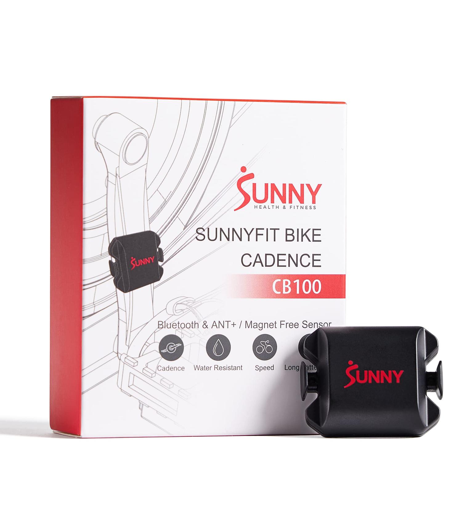 Sunny Health & Fitness CB100 2-in-1 Cadence/RPM + Speed Sensor for Indoor/Outdoor Bikes - Buy Online on GoSupps.com