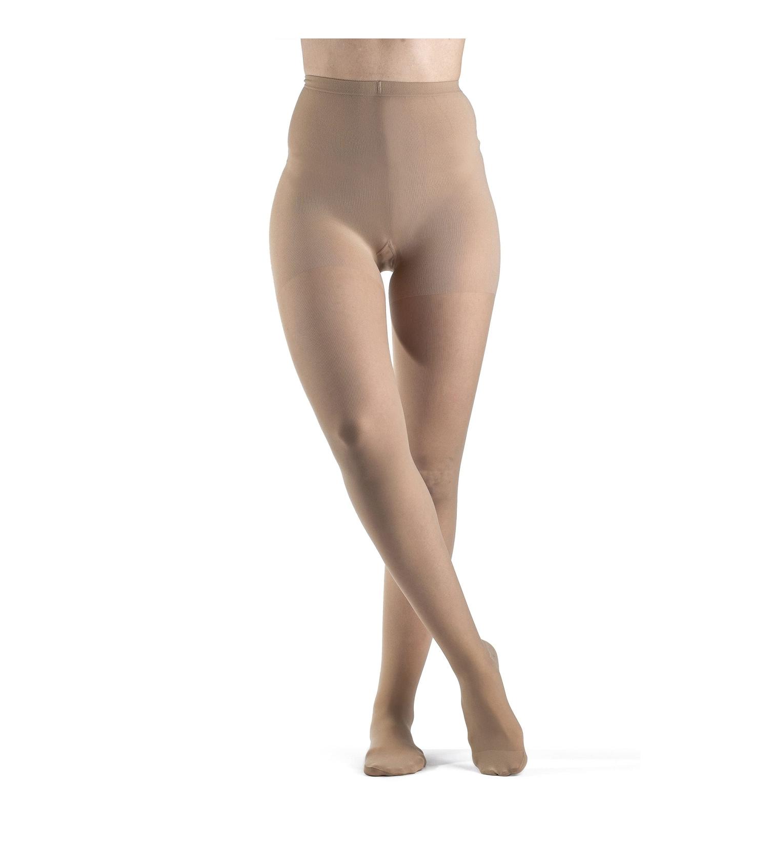 Buy SIGVARIS Women's EVERSHEER 780 Closed Toe Compression Pantyhose 15-20mmHg - Natural Beige Medium Short | International Shipping Available - Buy Online on GoSupps.com