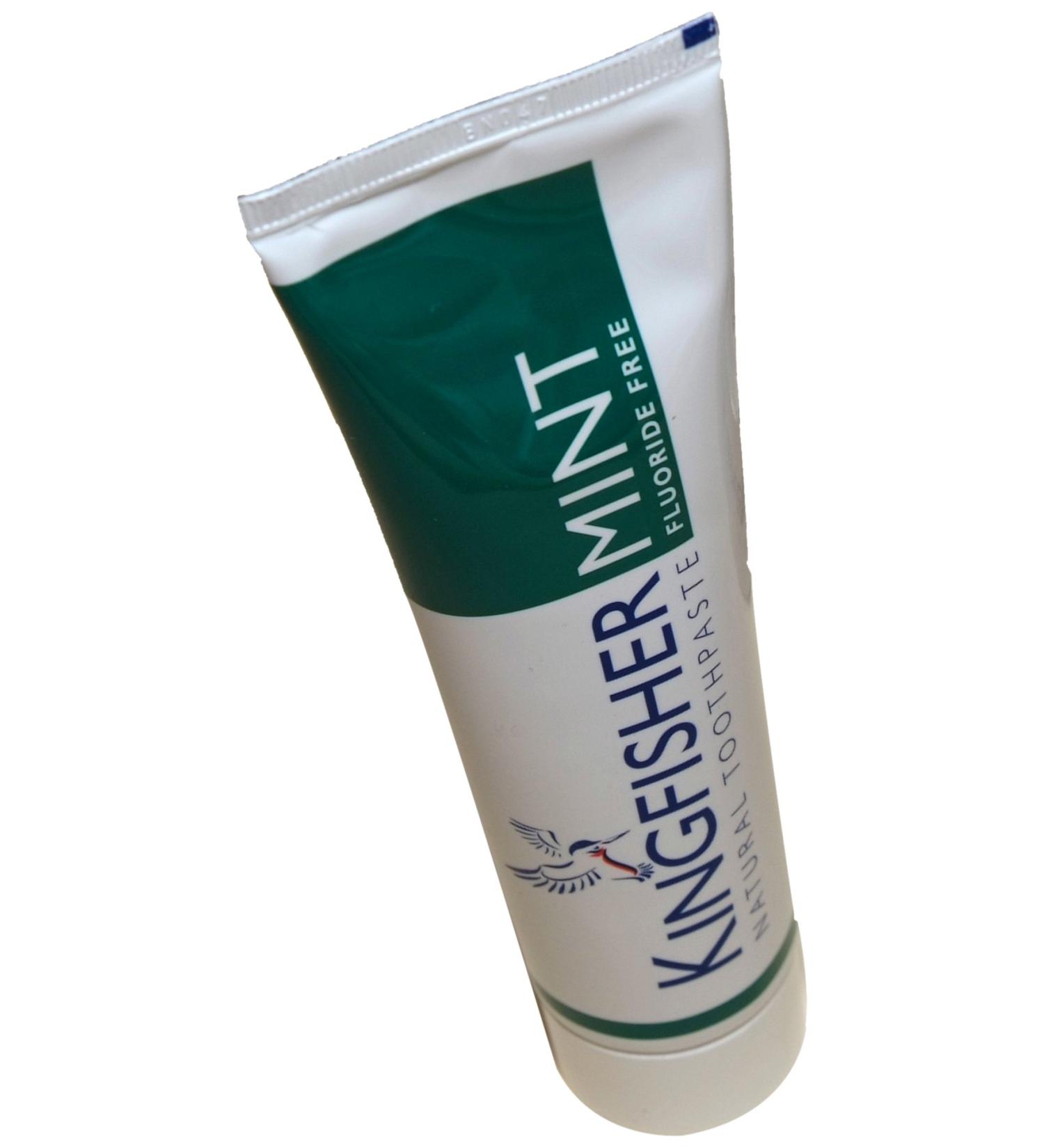 Kingfisher 100 ml Mint Fluoride Free Toothpaste - 3-Pack