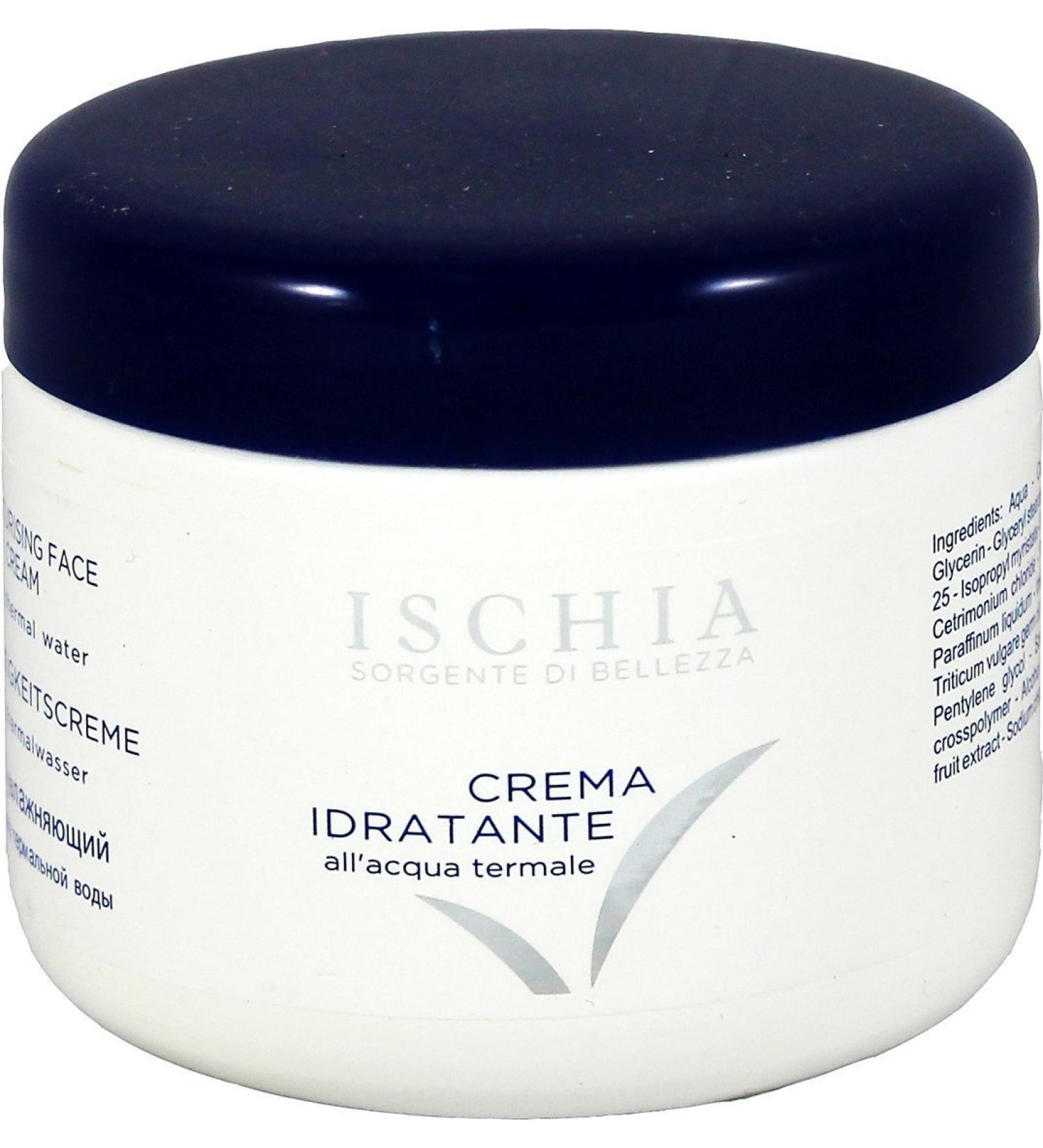 Ischia Sorgente di Bellezza ISB - 250ml moisturizing cream based on thermal water from the island of Ischia