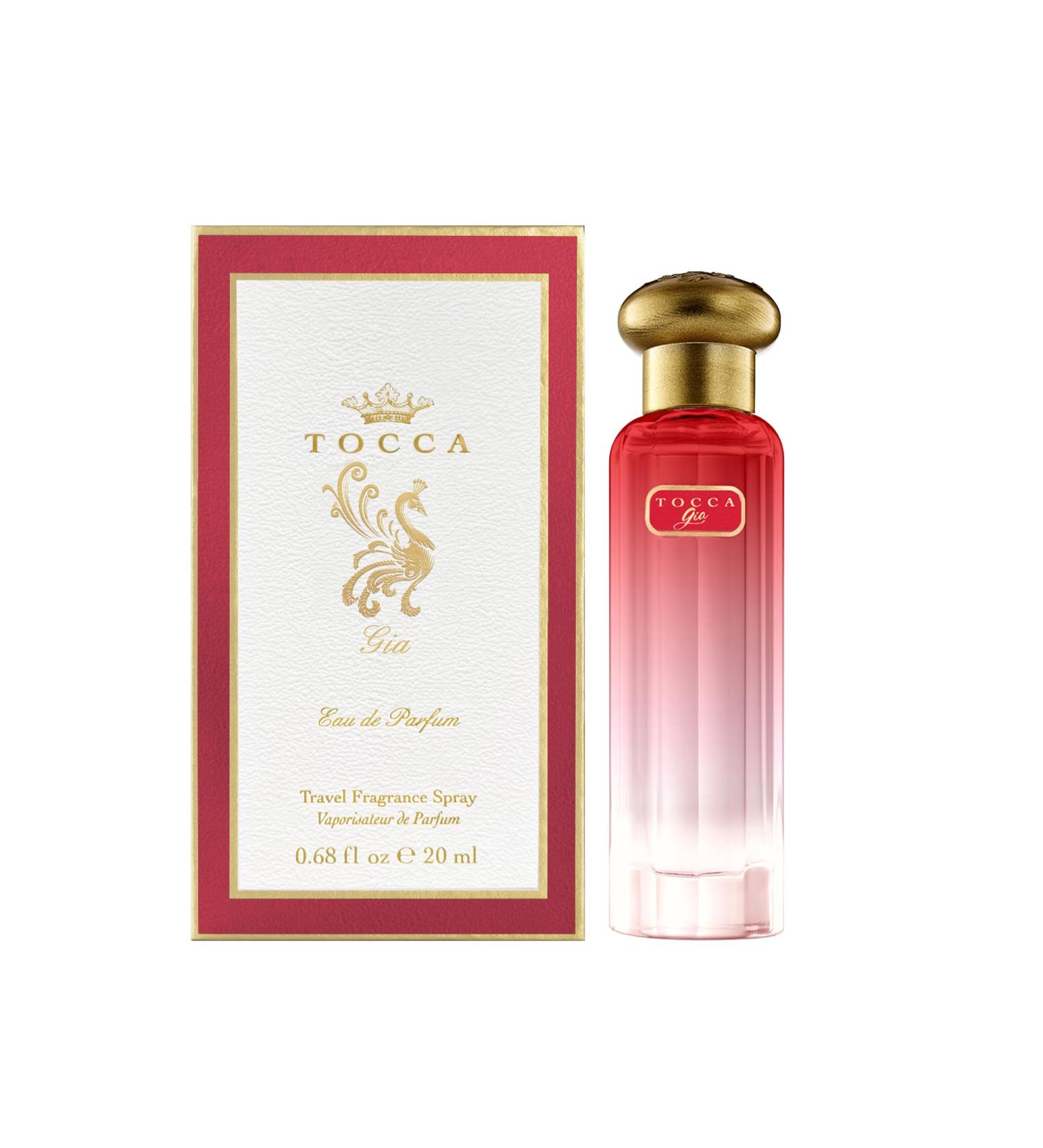 Tocca Women's Perfume Gia Fragrance 0.68 oz (20 ml) - Warm Floral Pink Peppercorn Tangerine Turkish Rose - Hand-Finished Bottle - Buy Online on GoSupps.com