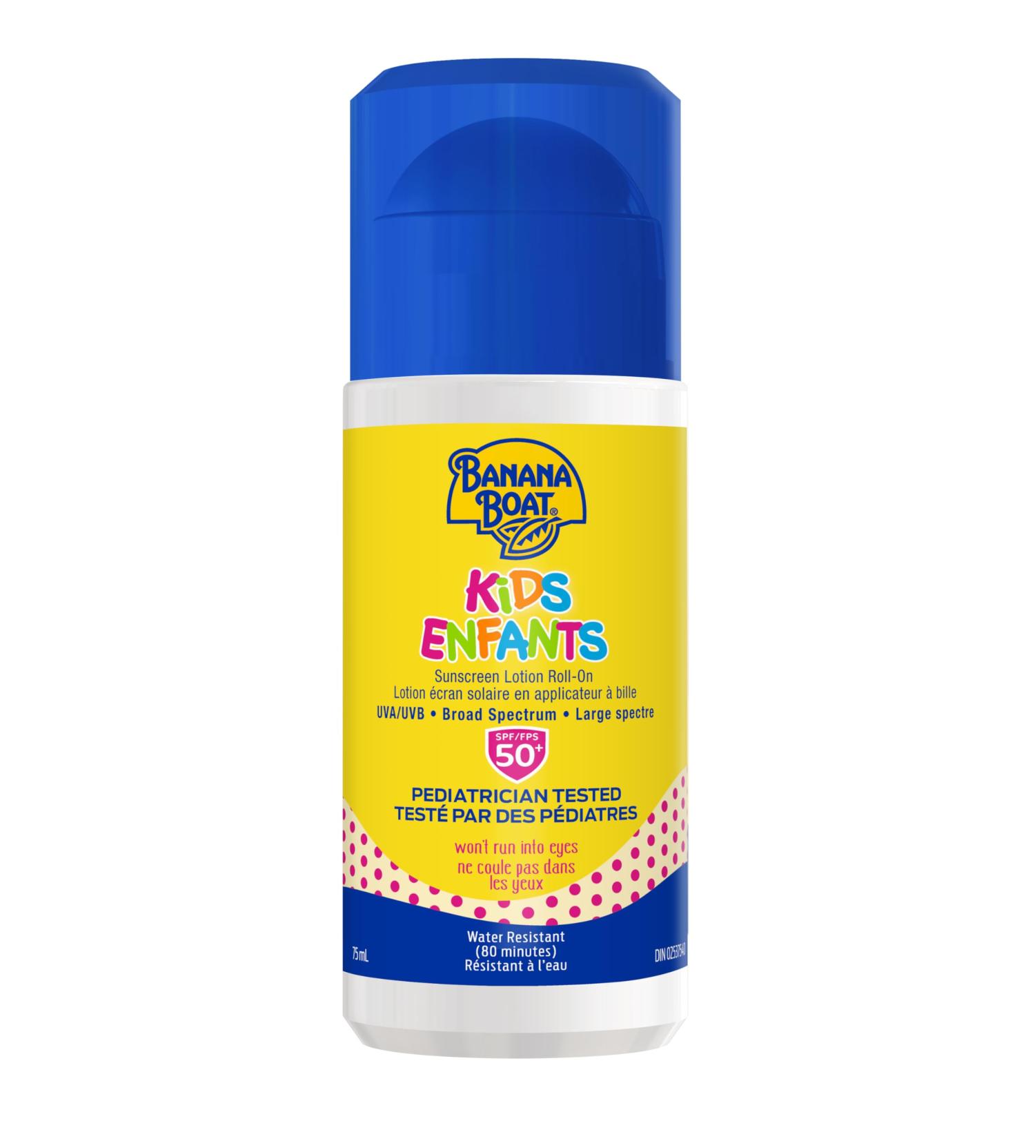 Banana Boat Kids Sunscreen Lotion Roll On SPF 50+ - Buy Online on GoSupps.com