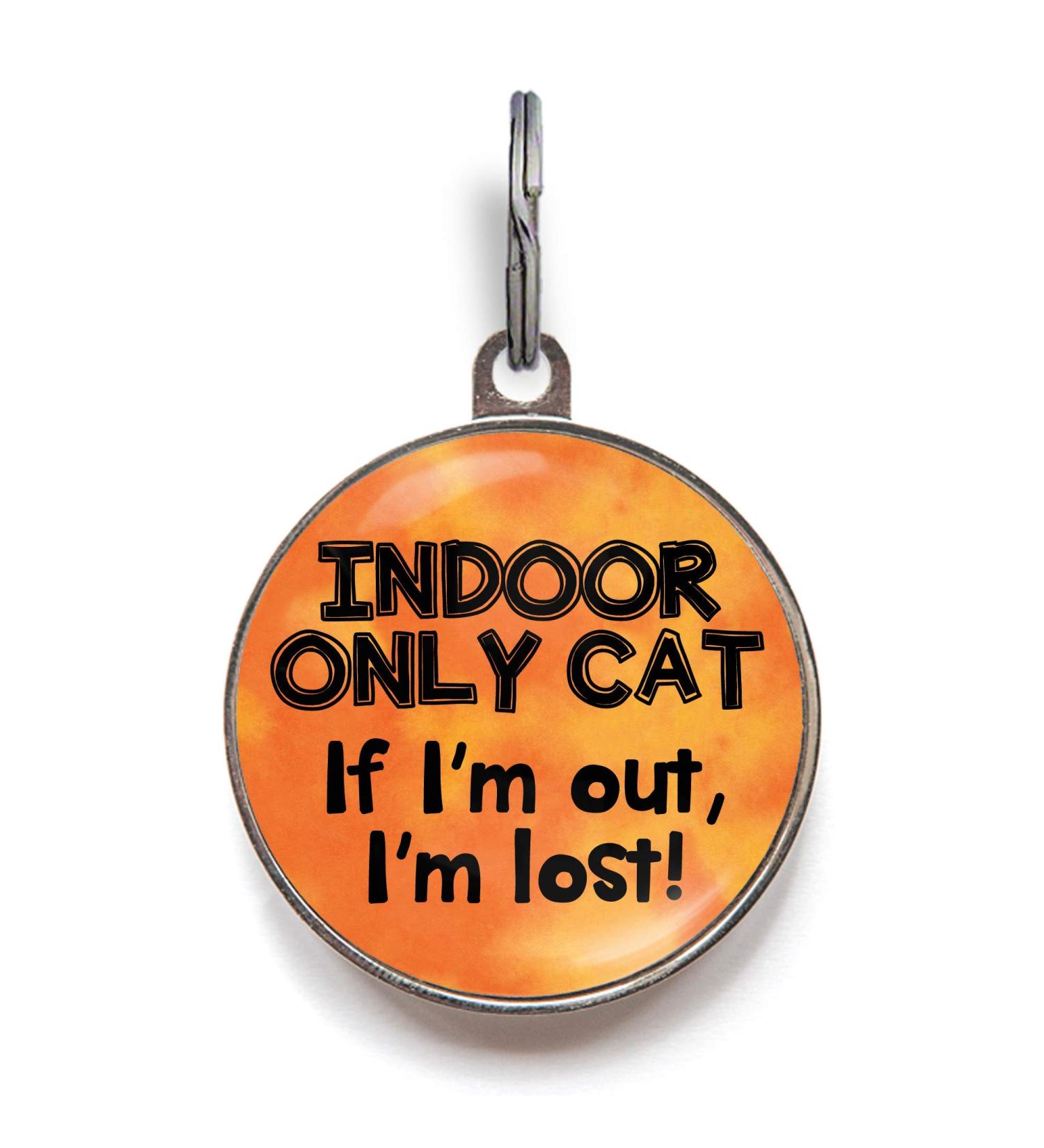 Indoor Cat ID Tag | Free Personalisation - Buy Online on GoSupps.com