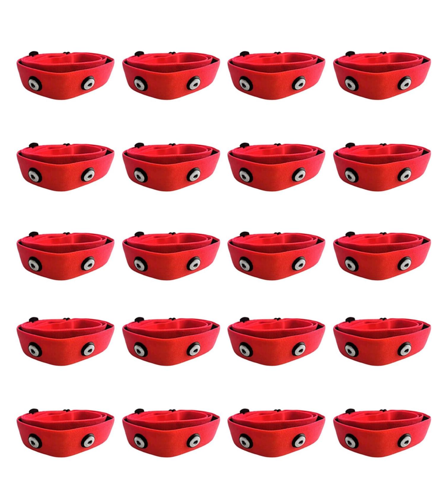 20X Heart Rate Chest Strap Replacement Band - High-Quality Durable & Compatible with All Major Brands - Shop Internationally! - Buy Online on GoSupps.com