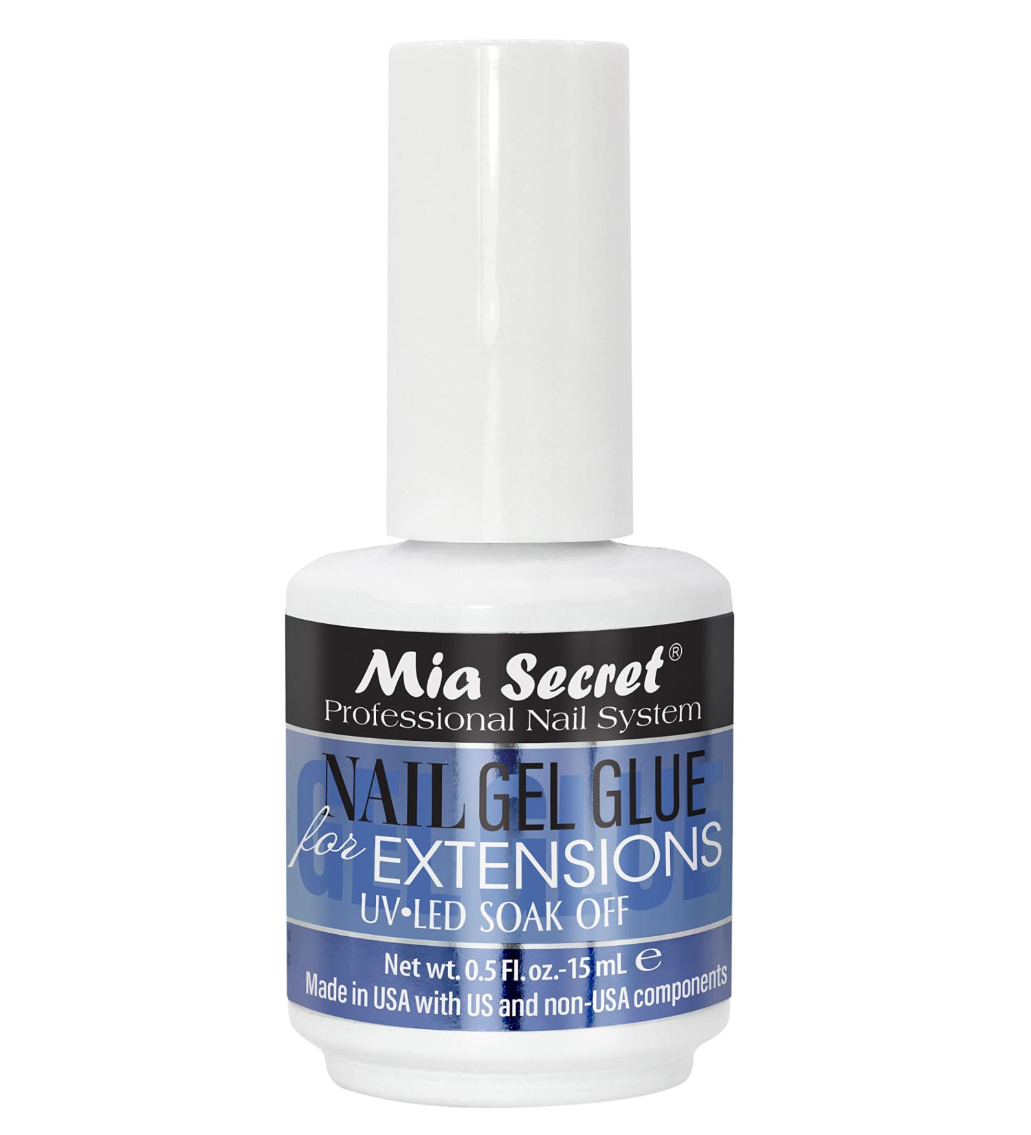 MIA SECRET Nail Gel Glue for Extensions - 0.5oz UV-LED Soak Off - Buy Internationally - Buy Online on GoSupps.com