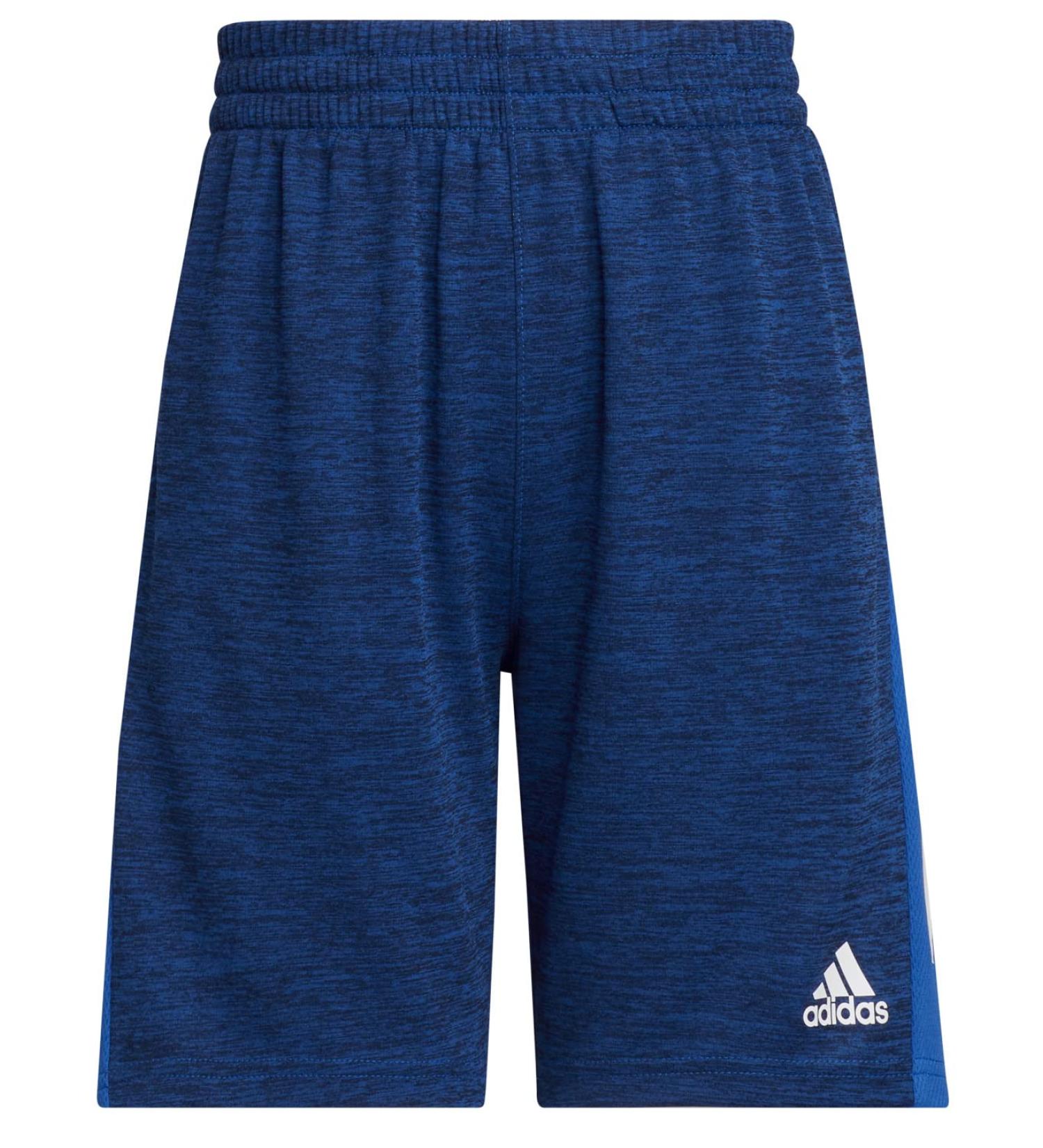 adidas Boys' X-Large Team Royal Blue Athletic Short - Black Mlange | Active Sports - Buy Online on GoSupps.com