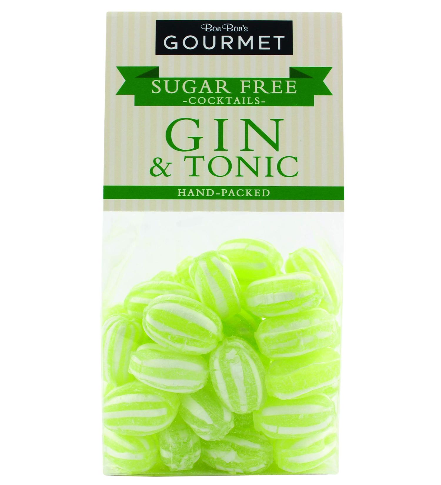 Bon Bons - Sugar Free Gin and Tonic 160 g Sugar Free Gin and Tonic 160g