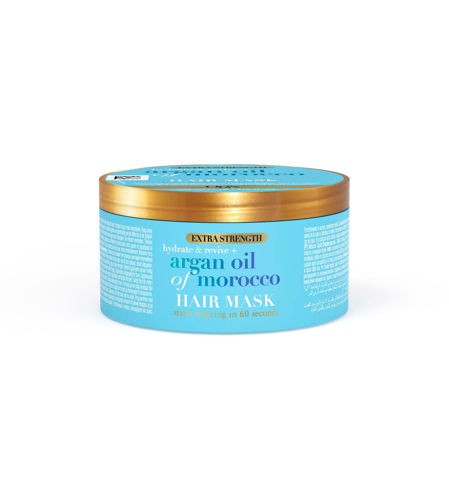 OGX Argan Oil of Morocco Hair Mask 300ml - Intensive Conditioning Treatment - Buy Online on GoSupps.com