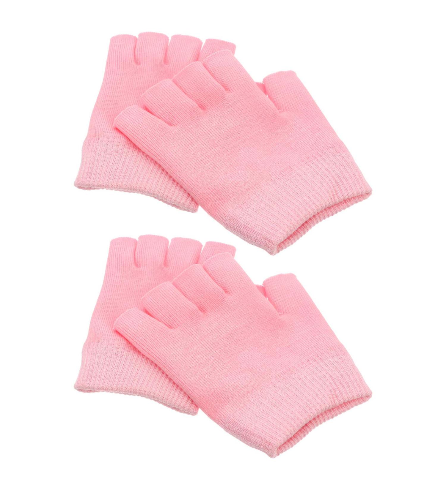 Beaupretty 2 Pairs Gel Gloves Cotton Moisturising Gloves Skin Care Gloves Hand Essential Oils Gloves Moisturizing Gloves Reusable Half Finger Gloves Miss Dipping Leather Gloves Spa - Buy Online on GoSupps.com