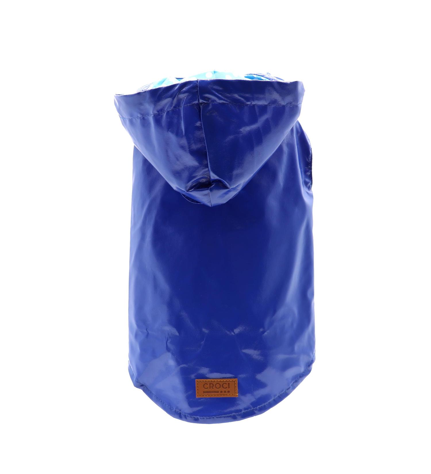 Buy Croci C7274481 Raincoat - Raindrop Blue 25 cm | International Shipping Available - Buy Online on GoSupps.com