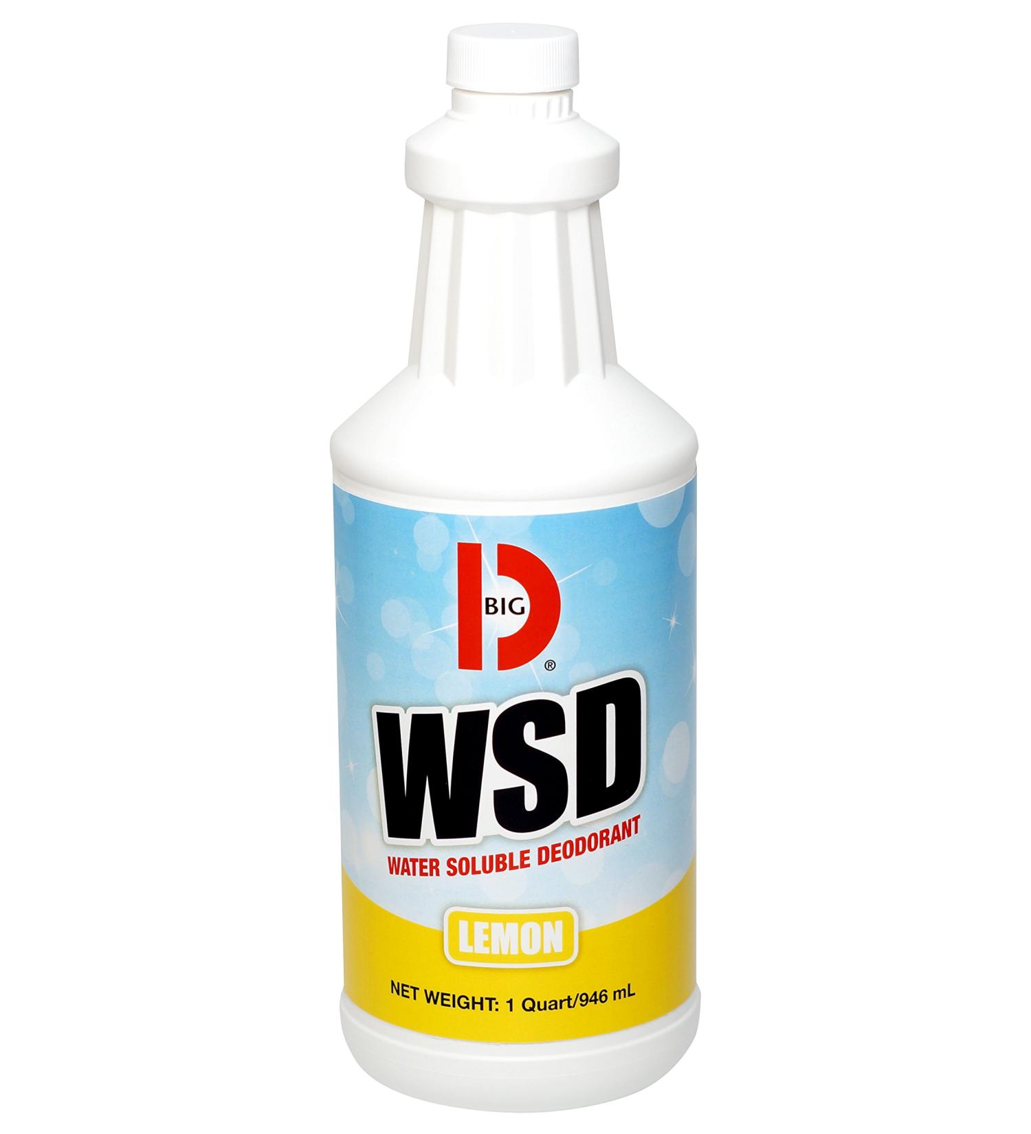 Big D 316 Water Soluble Deodorant Lemon Fragrance 1 Quart (Pack of 12) - Add to any cleaning solution - Ideal for use in hotels food service health care schools and institutions - Buy Online on GoSupps.com