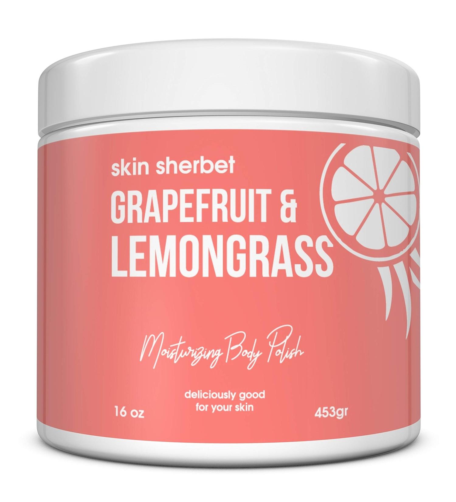 Buy Grapefruit & Lemongrass Body Polish Salt Scrub - 23oz | Best International Shipping | Natural Exfoliating Scrub - Buy Online on GoSupps.com