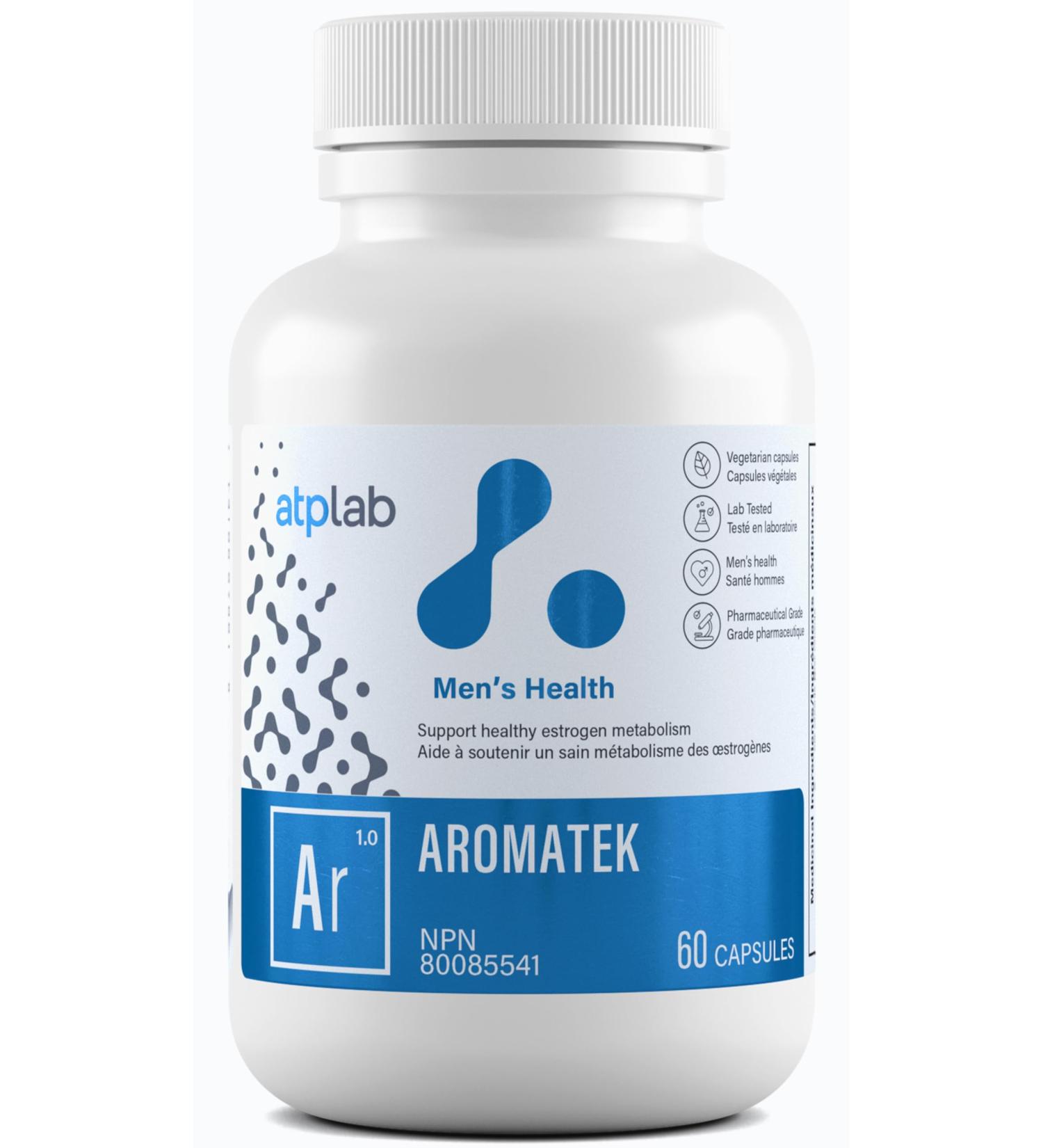 ATP LAB Aromatek 60 Caps | Unique Men's Health Formula | International Shipping Available - Buy Online on GoSupps.com