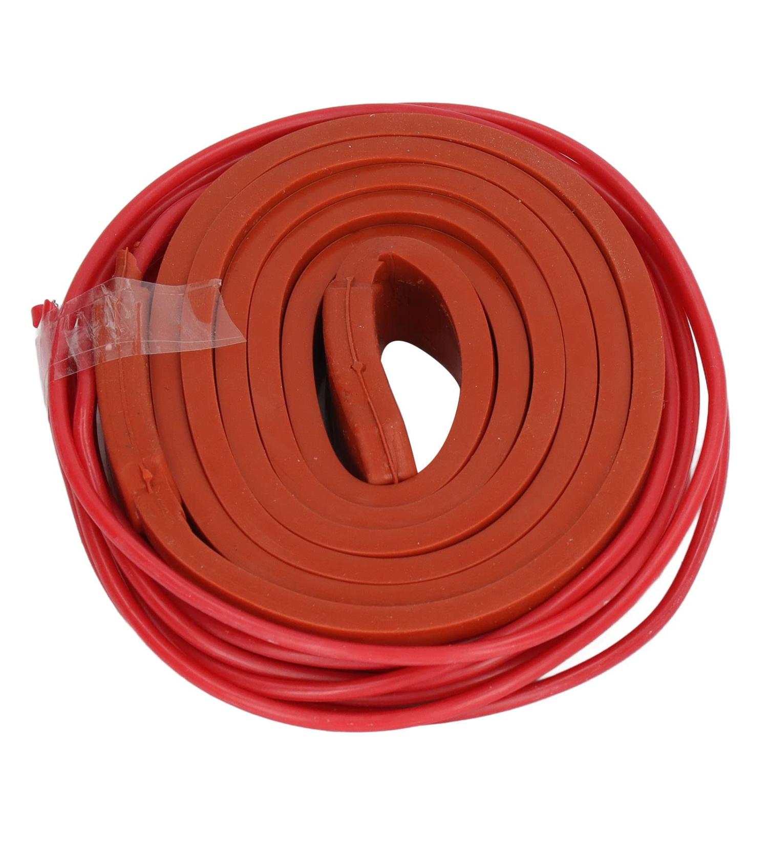 Waterproof Flexible Silicone Heating Band Insulation Heater - 15x1000mm 40W for Oil Pipe (DC12V) - Industrial Use - Buy Online on GoSupps.com