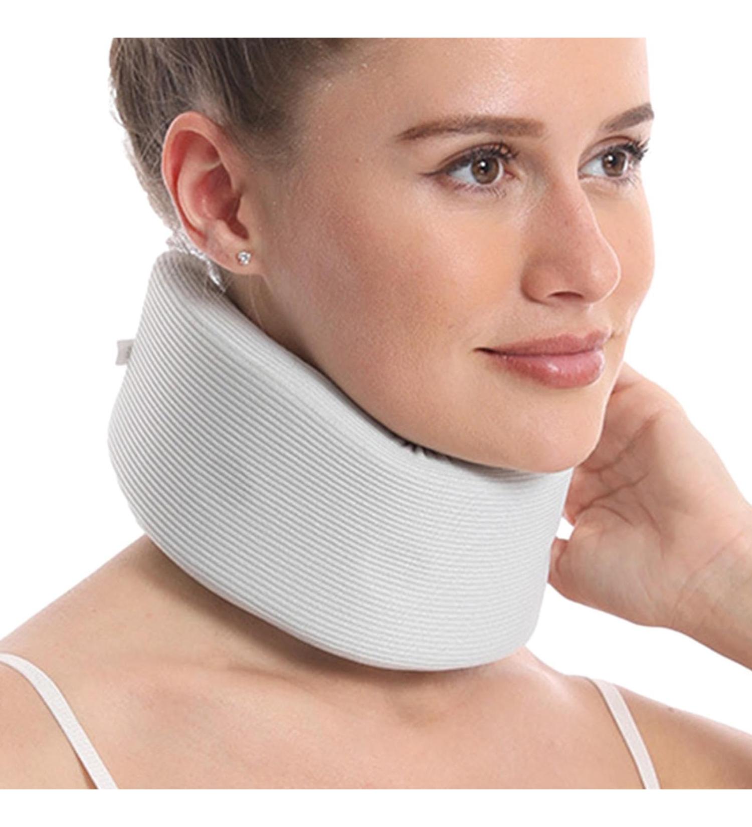 Povanjer Neck Support Bandage | Adjustable Neck Protection for Office Use | Breathable Neck Support for Men & Women - Buy Online on GoSupps.com