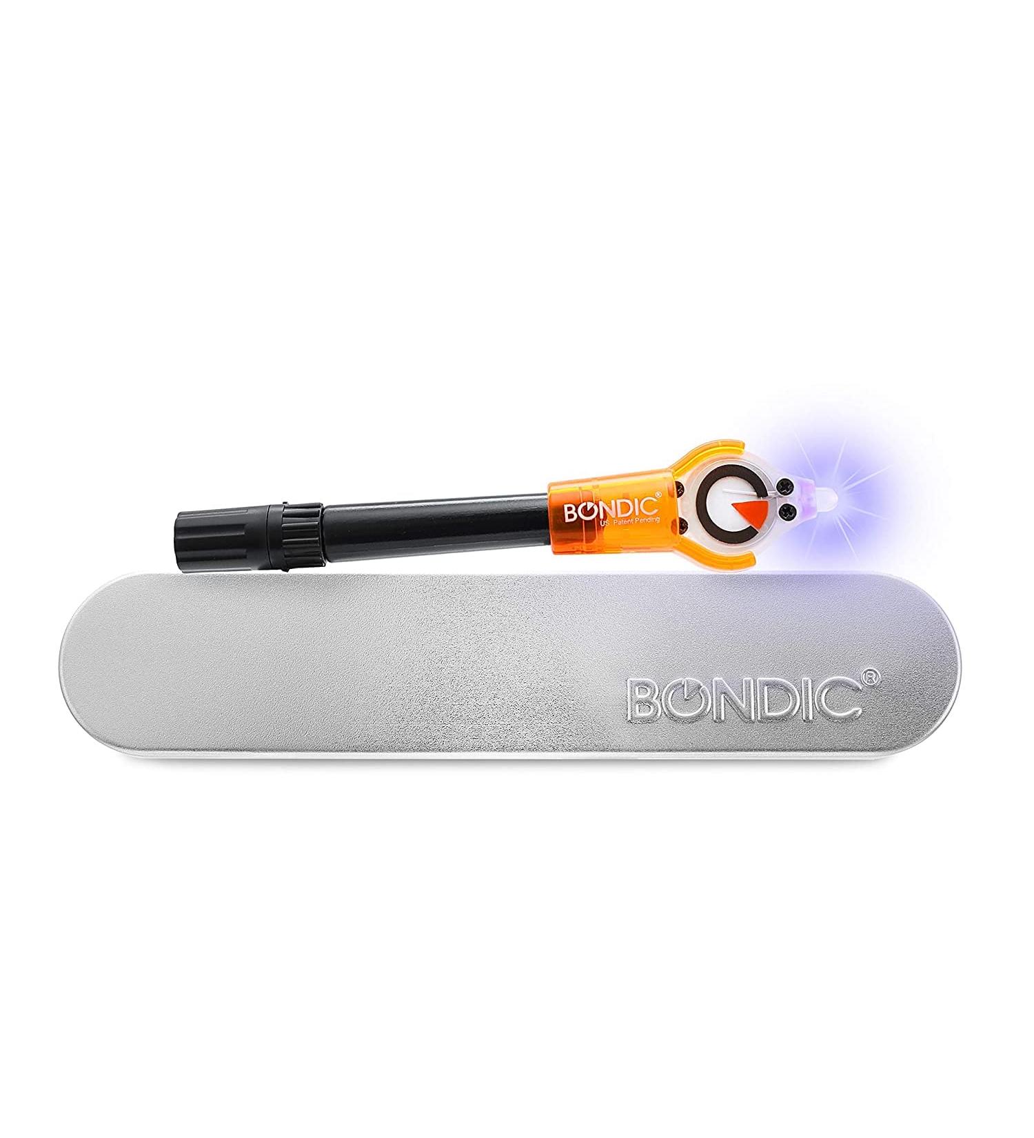 Bondic Super Glue LED UV Repair Kit - Adhesive Welding Tool for Fingernail Gems, Glass, Eyeglasses, & Crafts - Nail Repair Bonding with Light - Buy Online on GoSupps.com