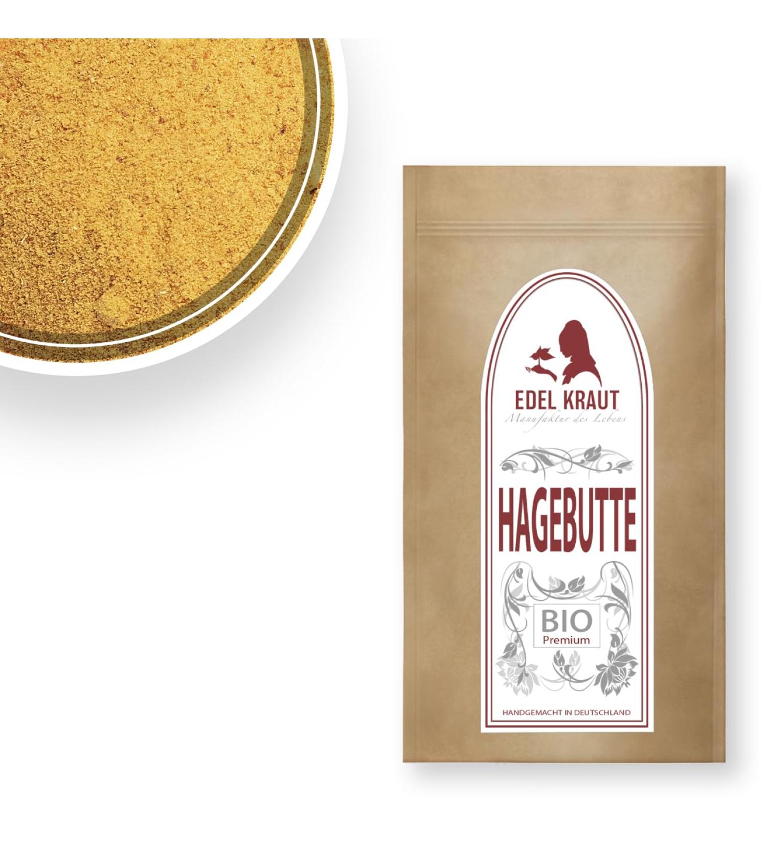 Organic Rosehip Powder 250g - 100% Pure & Additive-Free | Noble Herb Premium Quality - Buy Online on GoSupps.com