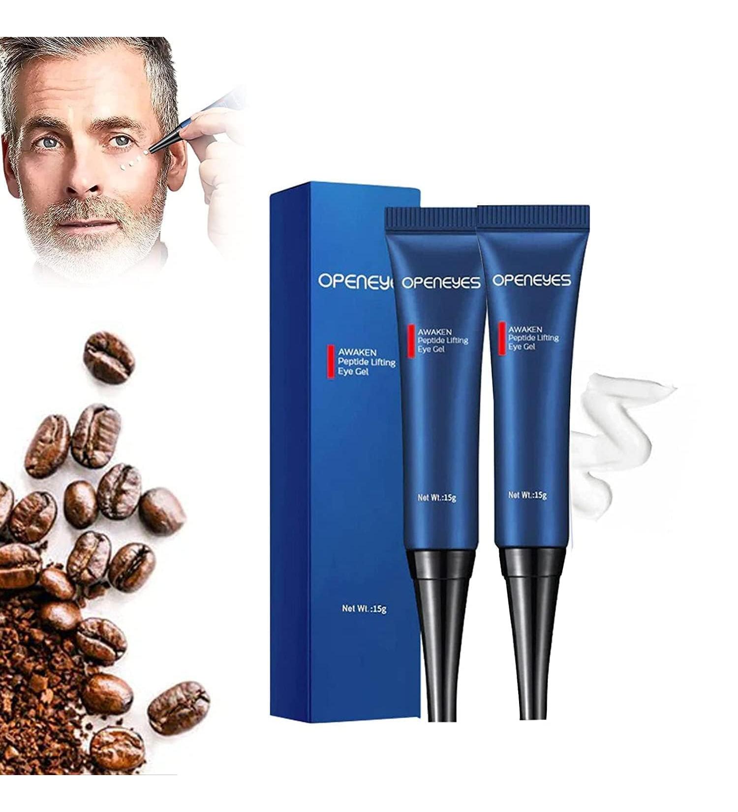 Openeyes Gel 2PC - Peptide Lifting Eye Gel for Men & Women | Reduces Dark Circles Swelling & Folds | 7.5g | Youth-Toning Eye Care - Buy Online on GoSupps.com