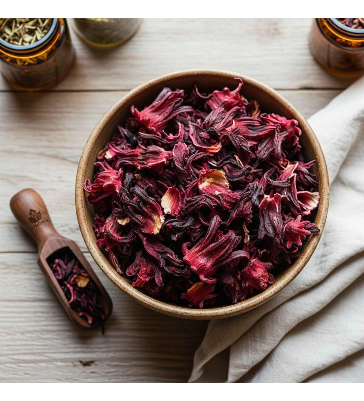  El Saquito de la Salud Jamaican flower 1 kg of premium quality natural hibiscus for cold brew detox tea hibiscus aids in safe effective and natural nutrition (1000 g) (1000 g) - Buy Online on GoSupps.com