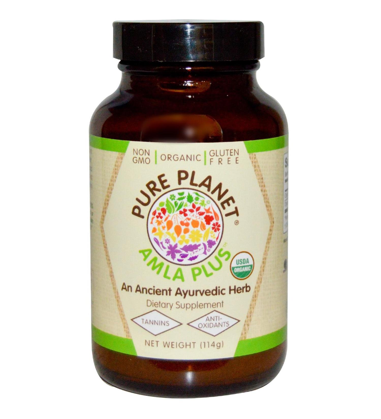 PURE PLANET Organic Amla-C Plus Powder 114 GR