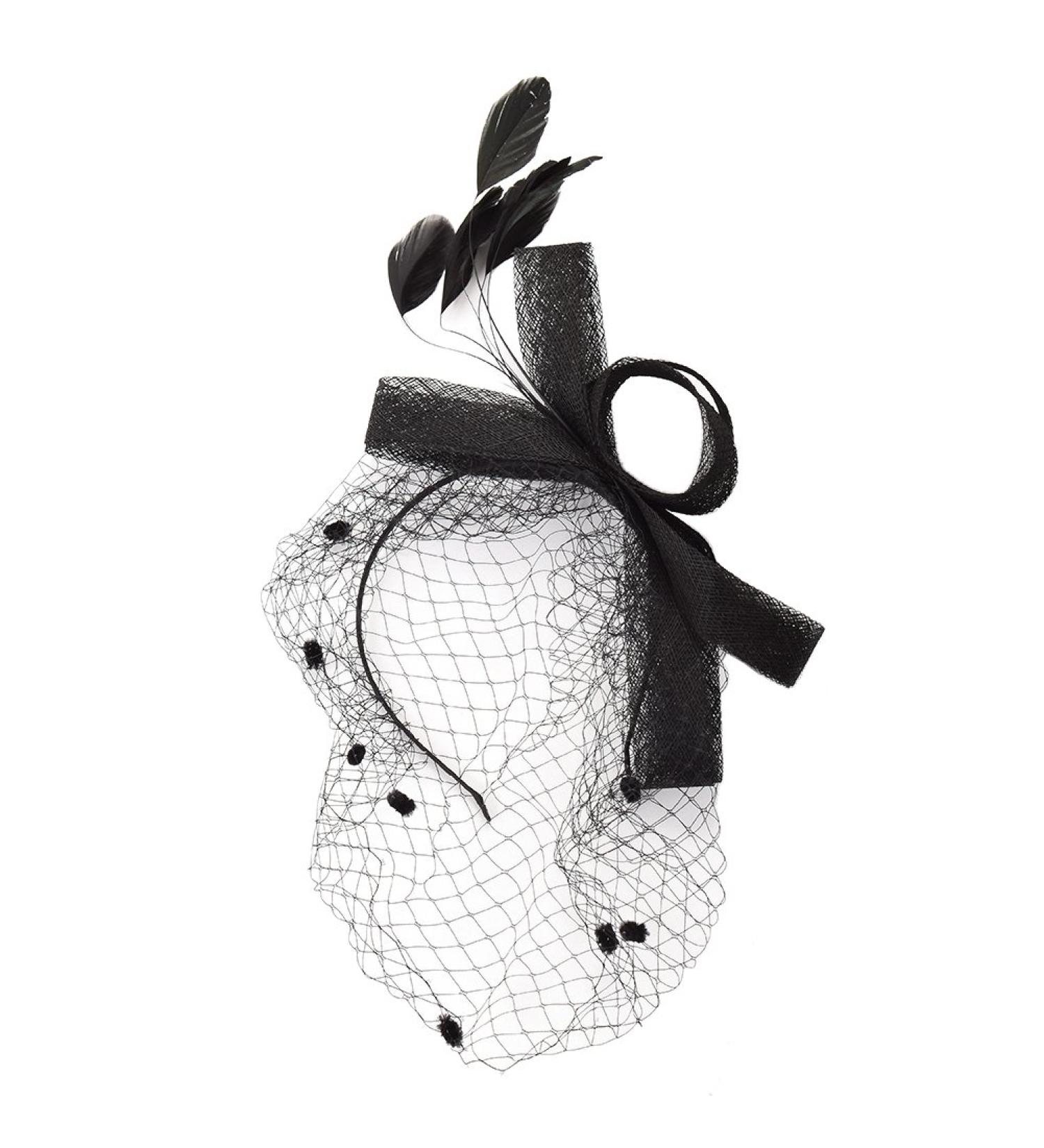 GRACEART Bowknot Fascinator Hats Veil Headband - Buy Online on GoSupps.com