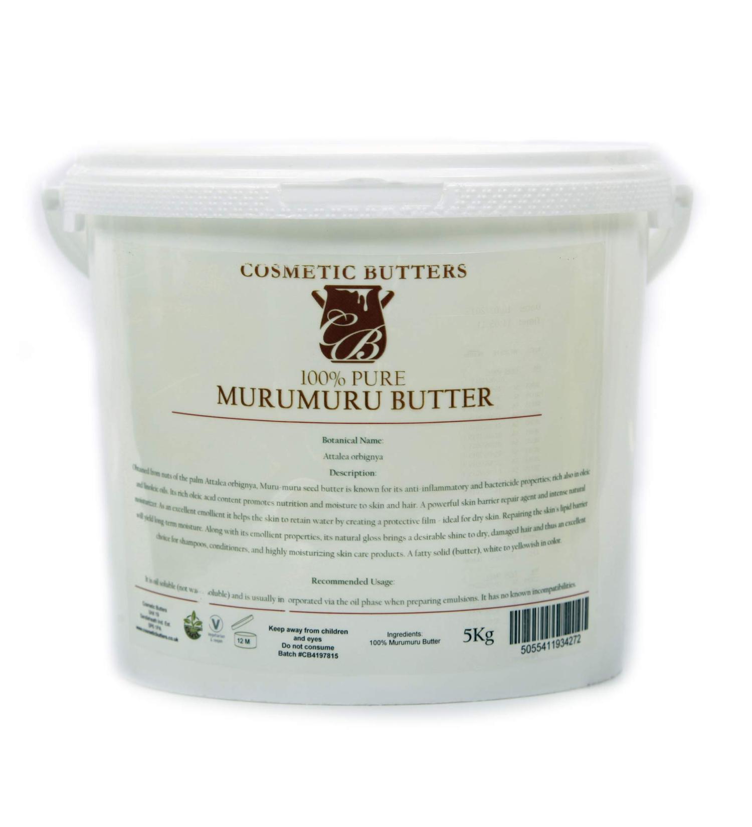 Mystic Moments Murumuru Butter - Refined 5 kg | Premium Quality & International Shipping - Buy Online on GoSupps.com