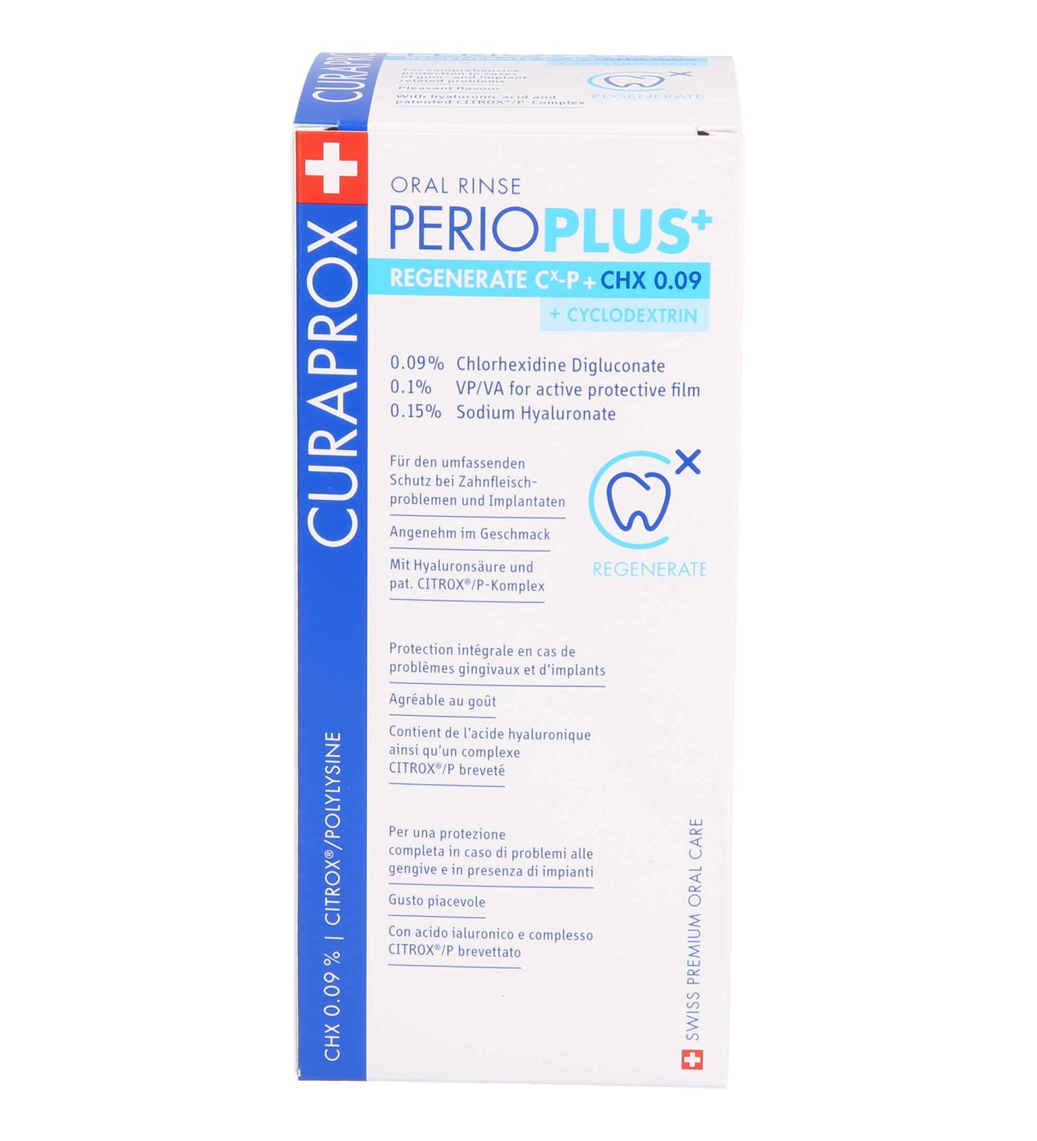 Curaprox Perio Plus+ Regenerate Mouthwash - Buy Internationally for Superior Oral Care - Buy Online on GoSupps.com