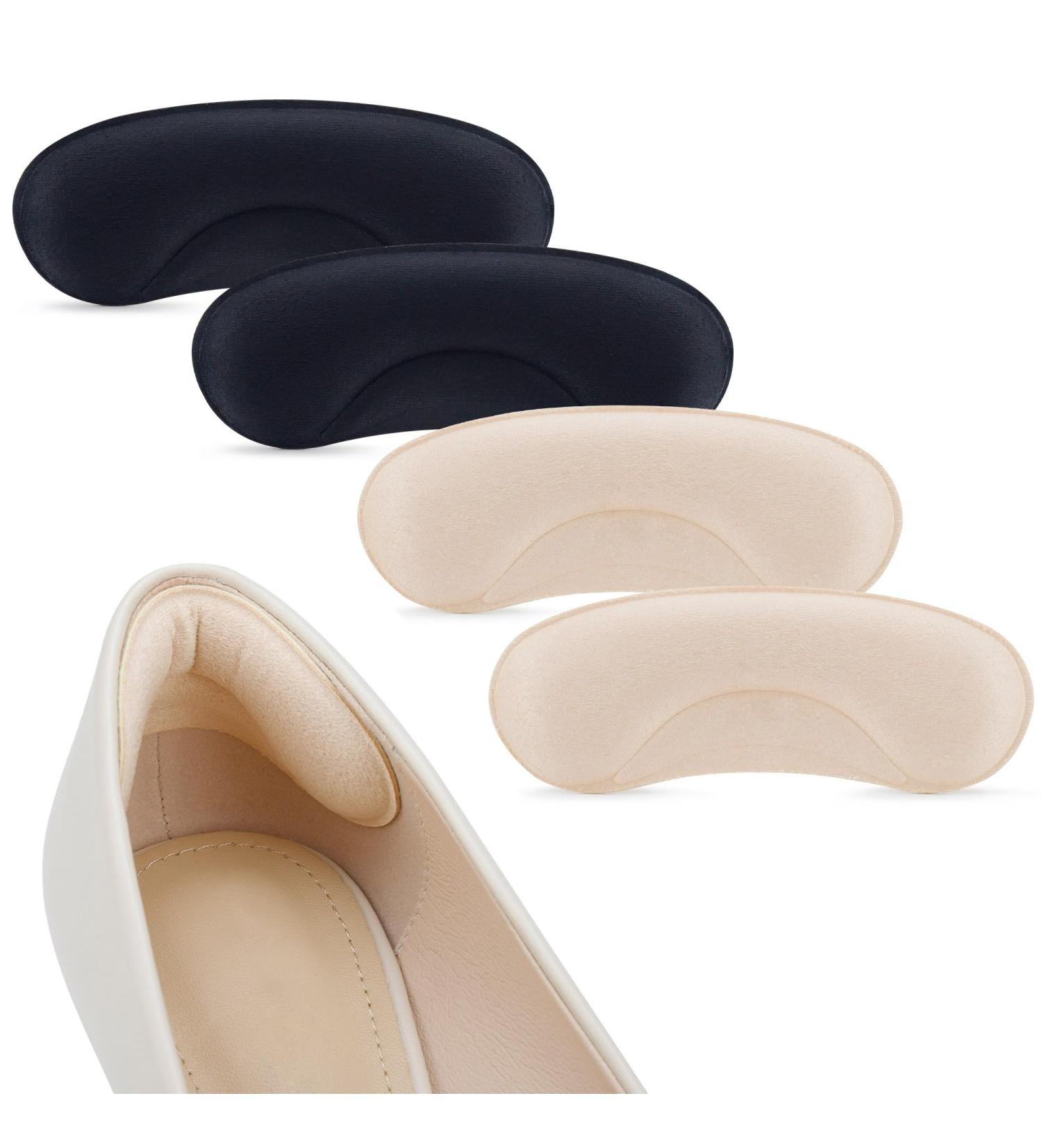 6 Pairs Heel Cushion Pads - Anti-Slip Shoe Grips & Protectors for Pain Relief Blisters & Rubbing - Fit Your Shoes Perfectly - Buy Online on GoSupps.com
