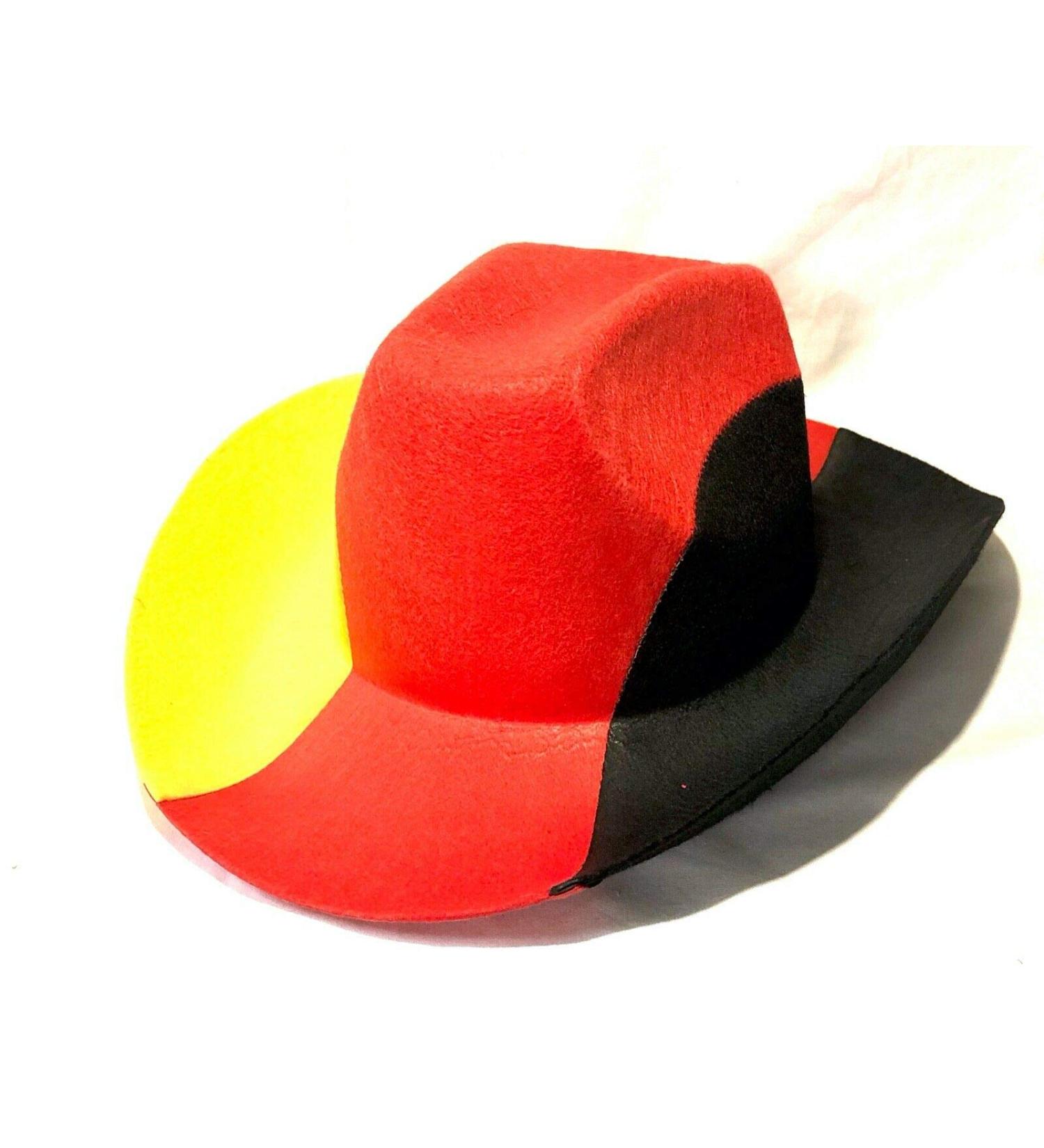 Cowboy hat Germany felt cowboy hat Germany fan article football