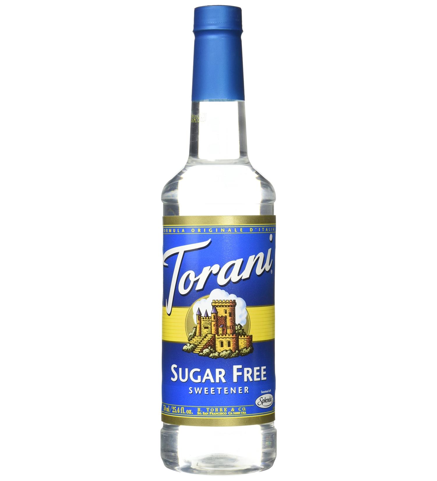 Torani Sugar Free Sweetener Syrup - 25.4 oz (Pack of 1) - Buy Online on GoSupps.com