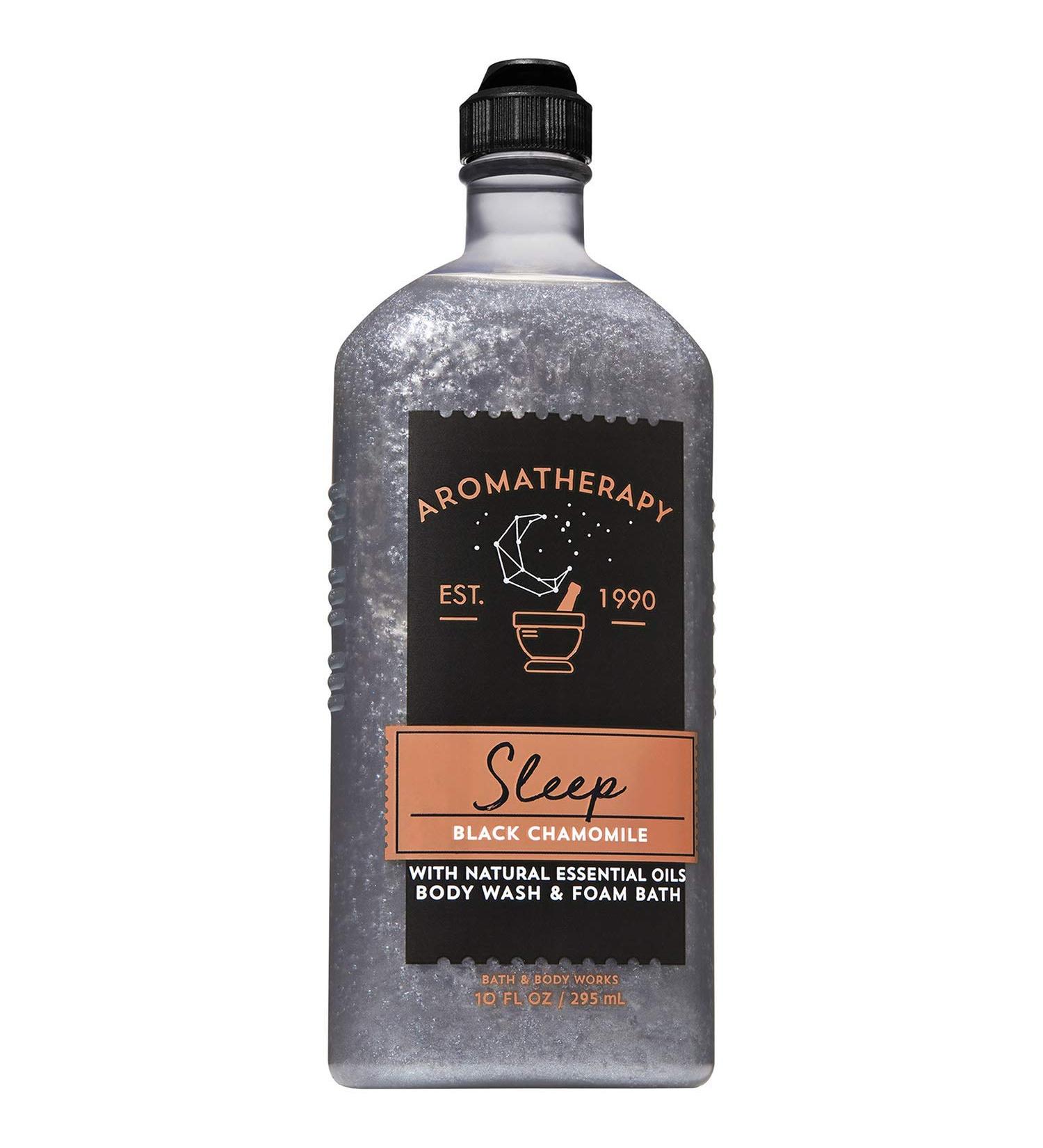 Bath and Body Works Aromatherapy Sleep - Black Chamomile Body Wash 10oz - Buy Online on GoSupps.com