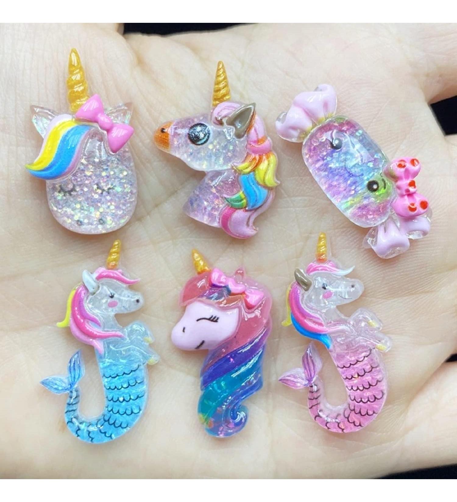 14Pcs/Lot Cute Resin Nail Art Charms Happy Animals Jelly Gummy Sweet Candy 3D Nail Decoration DIY Nail Accessories (14pcs  Mix Shape)