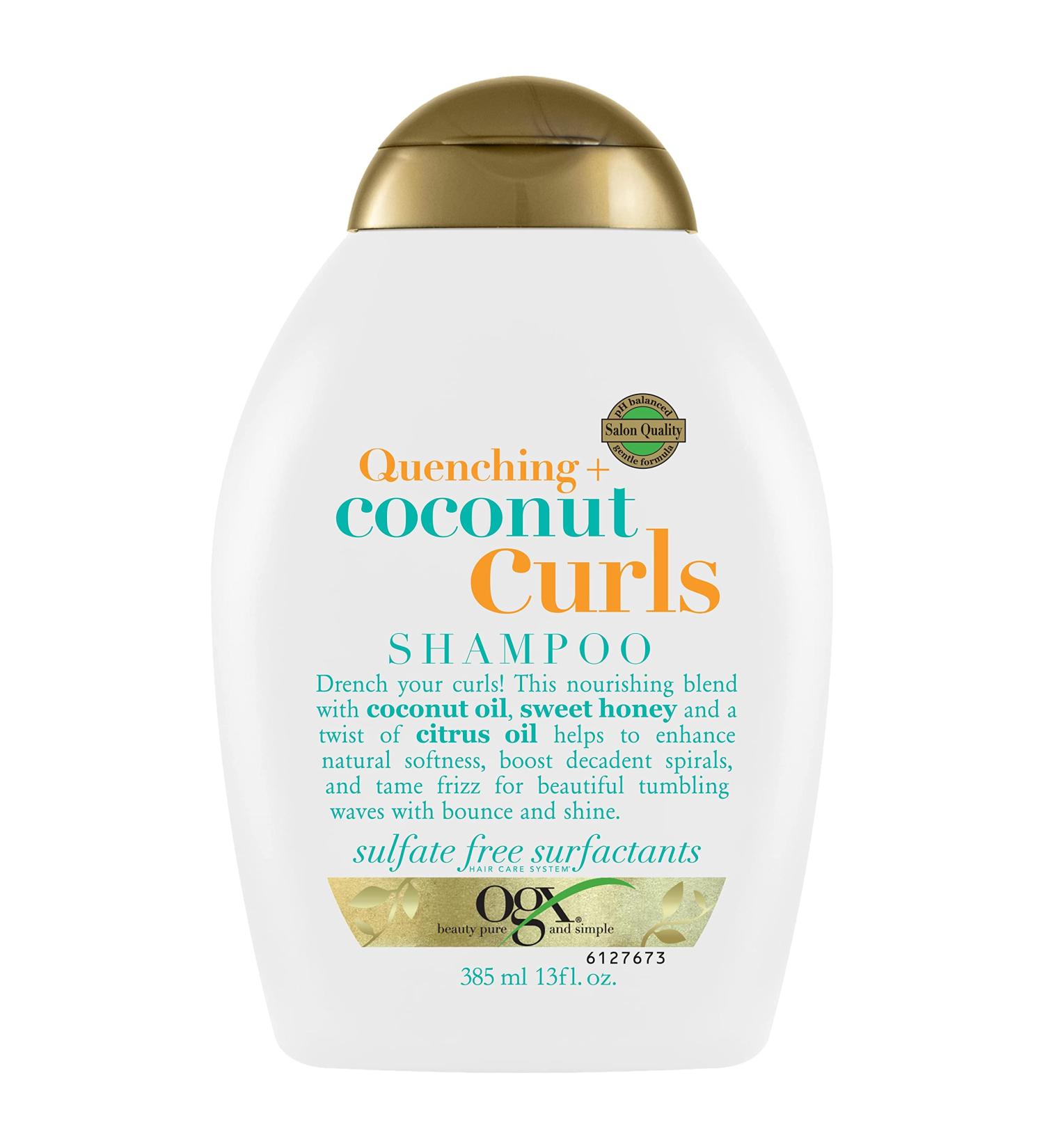 Buy Organix Quenching Plus Curls Shampoo with Coconut 13 Fl Oz | Best Moisturizing Curl Care for All Hair Types - International Shipping Available - Buy Online on GoSupps.com