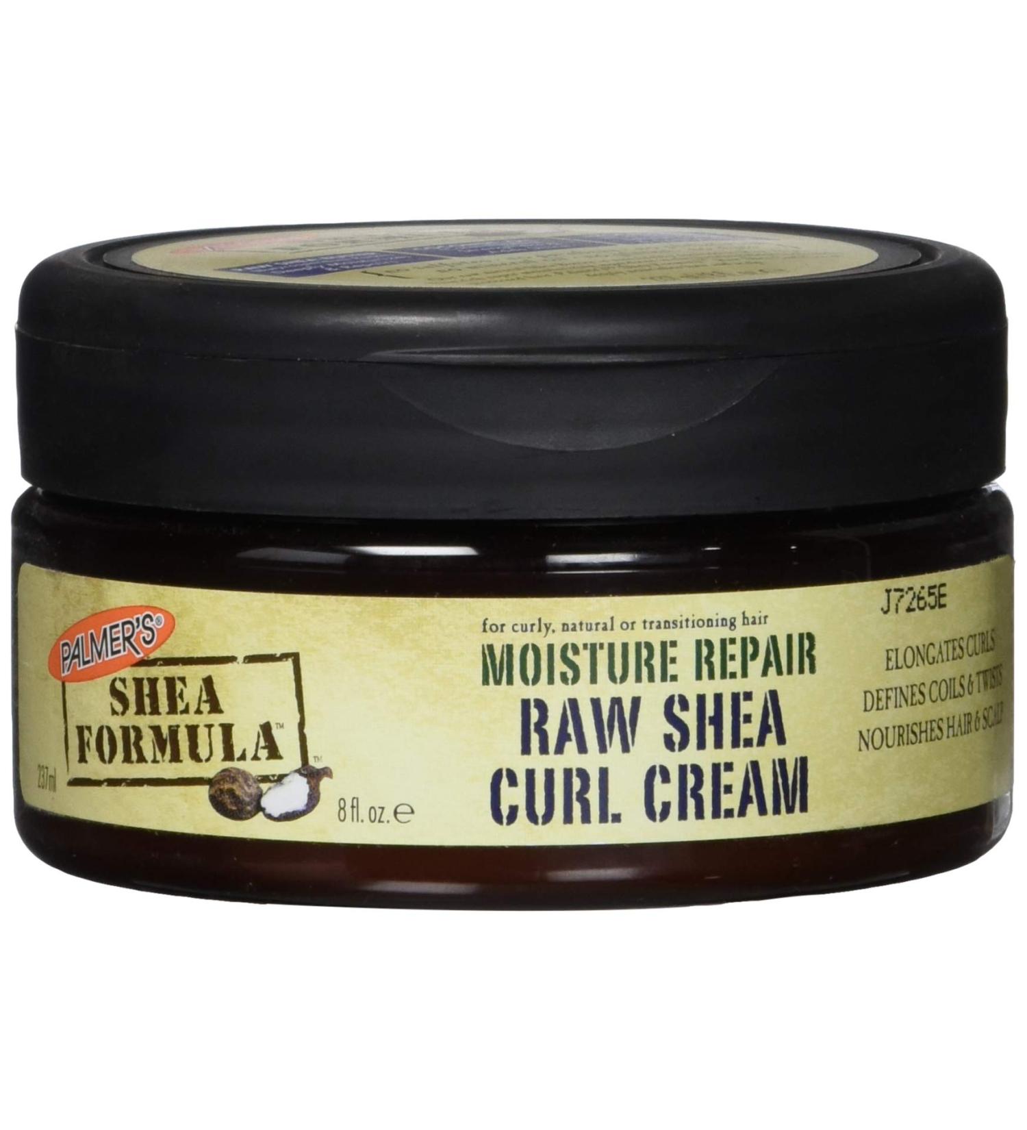Palmer's Shea Formula Moisture Repair Raw Shea Curl Cream 8oz - Deep Hydration for Curly Hair | International Shipping Available - Buy Online on GoSupps.com