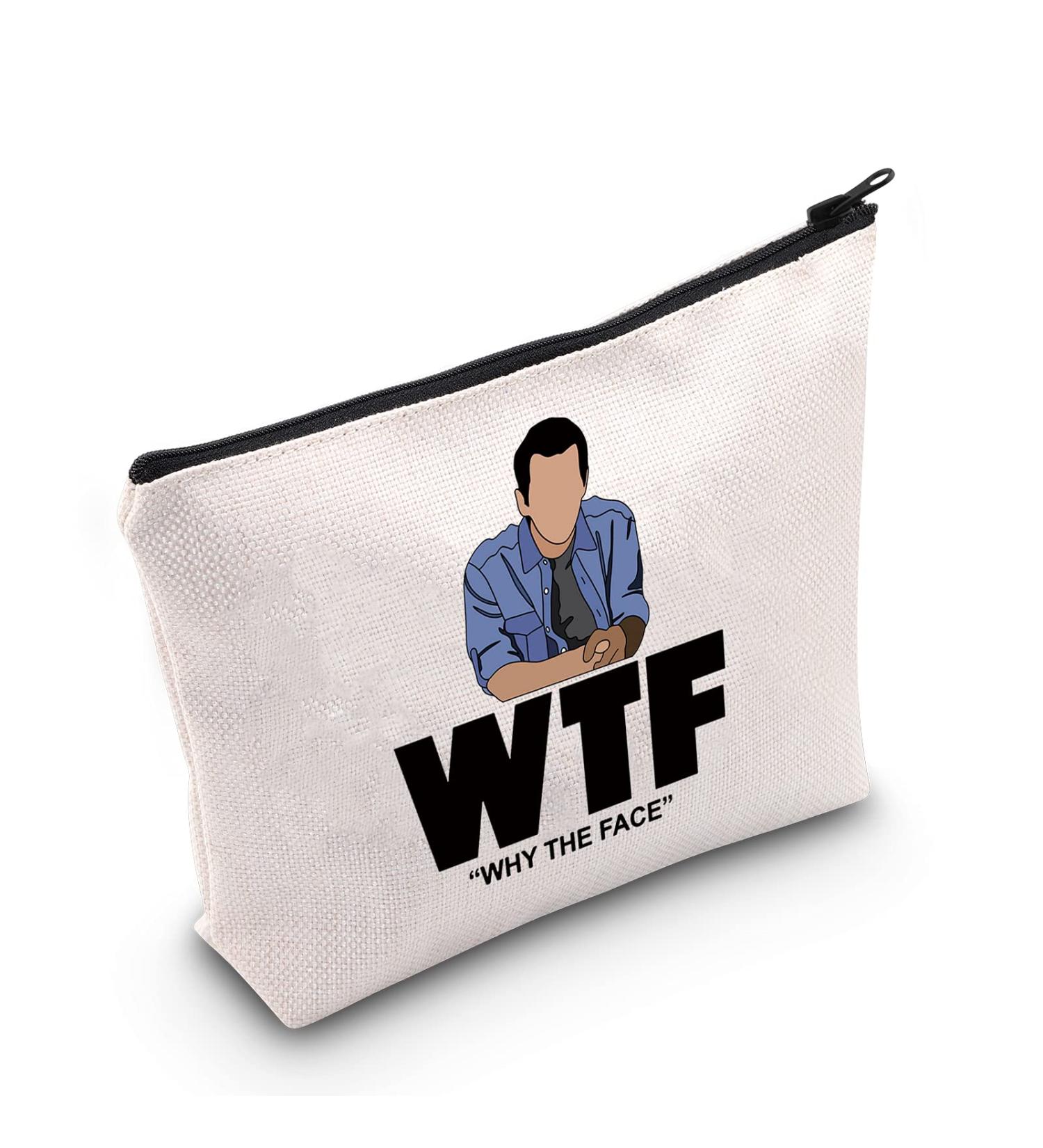LEVLO Phil Dunphy Family Modern TV Show Cosmetic Bag - Perfect Gift for Friends & Family | WTF Why The Face Makeup Bag - Buy Online on GoSupps.com
