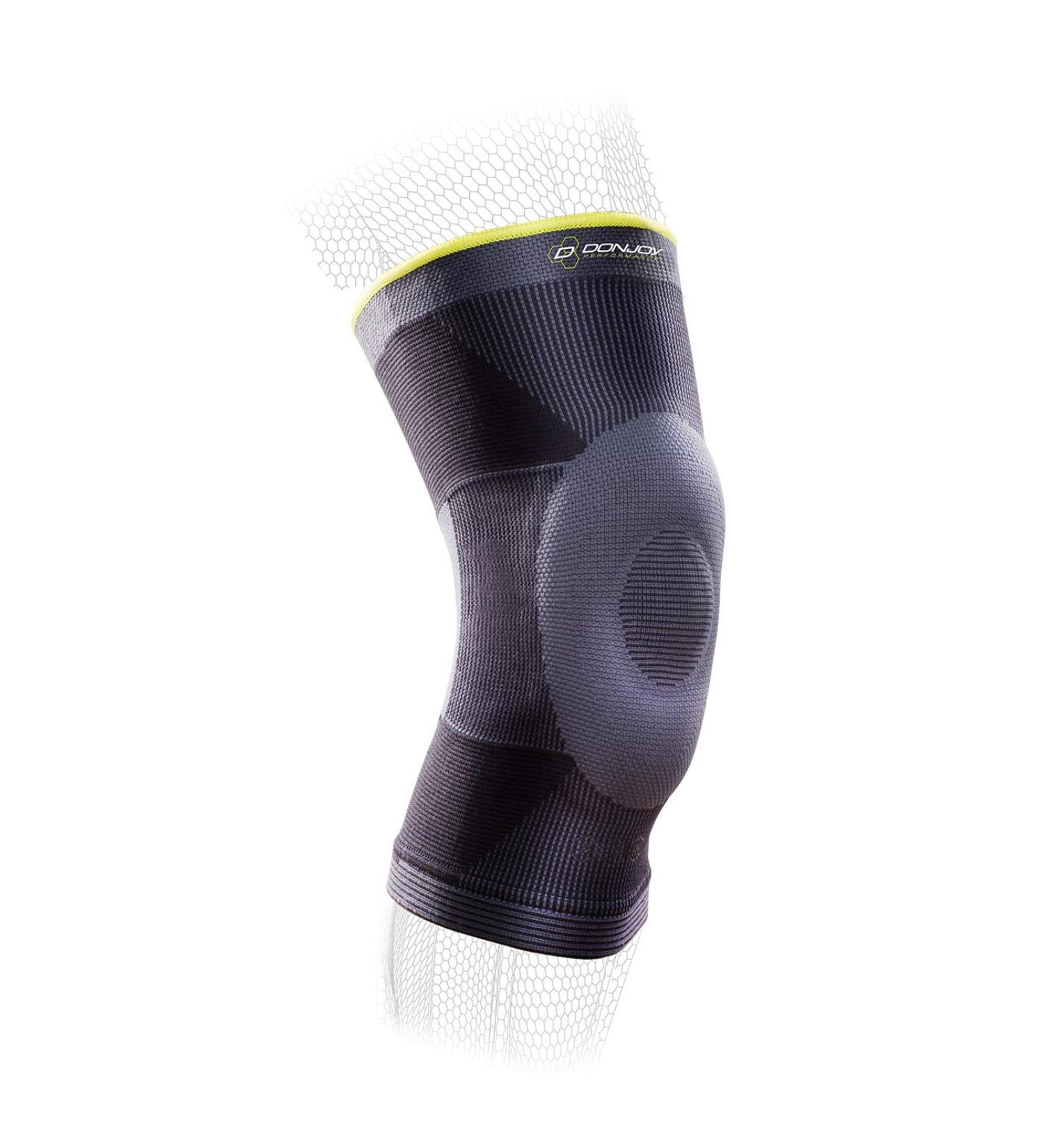 DonJoy Performance Deluxe Knit Knee Compression Brace - Patella Support for PFPS Sprains and Soreness | X-Large - Buy Online on GoSupps.com