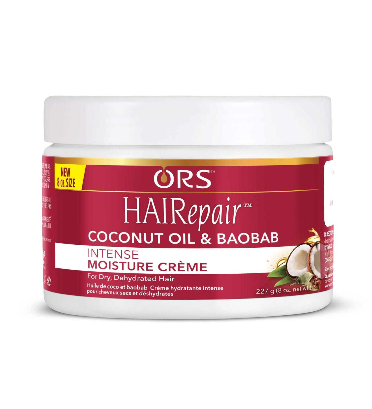 Coconut Oil and Baobab Intense Moisture Creme 8 oz