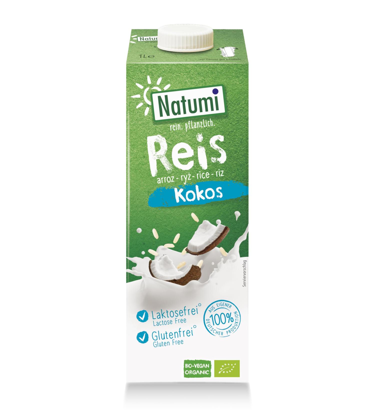 Bio Natumi rice coconut (2 x 1 l)